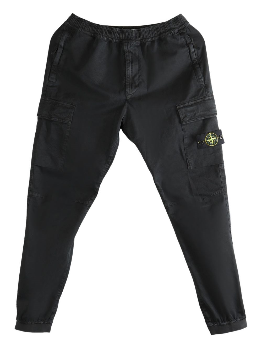 Stone Island Cotton Cargo Trousers