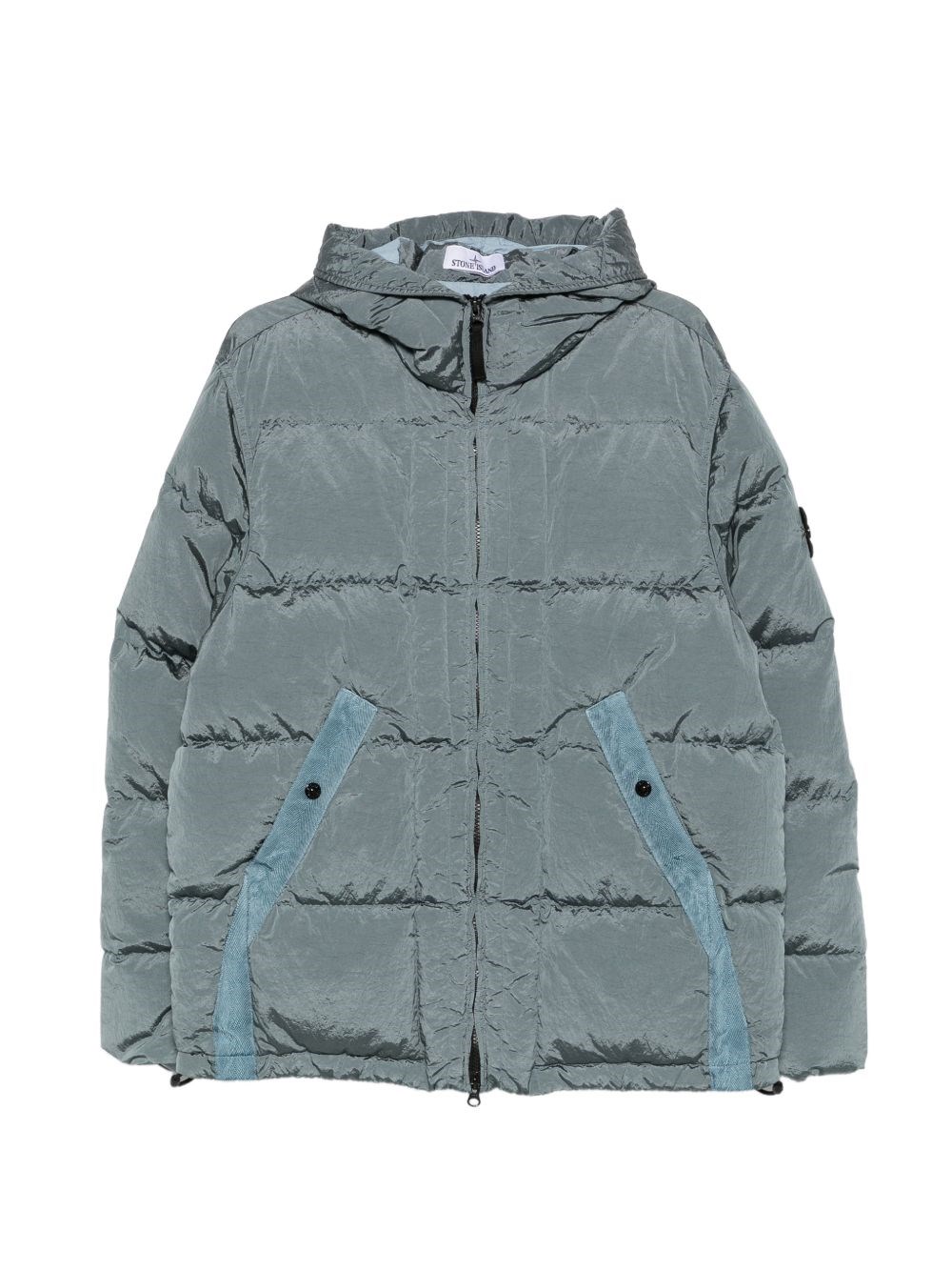 Stone Island Giacca Imbottita Con Cappuccio