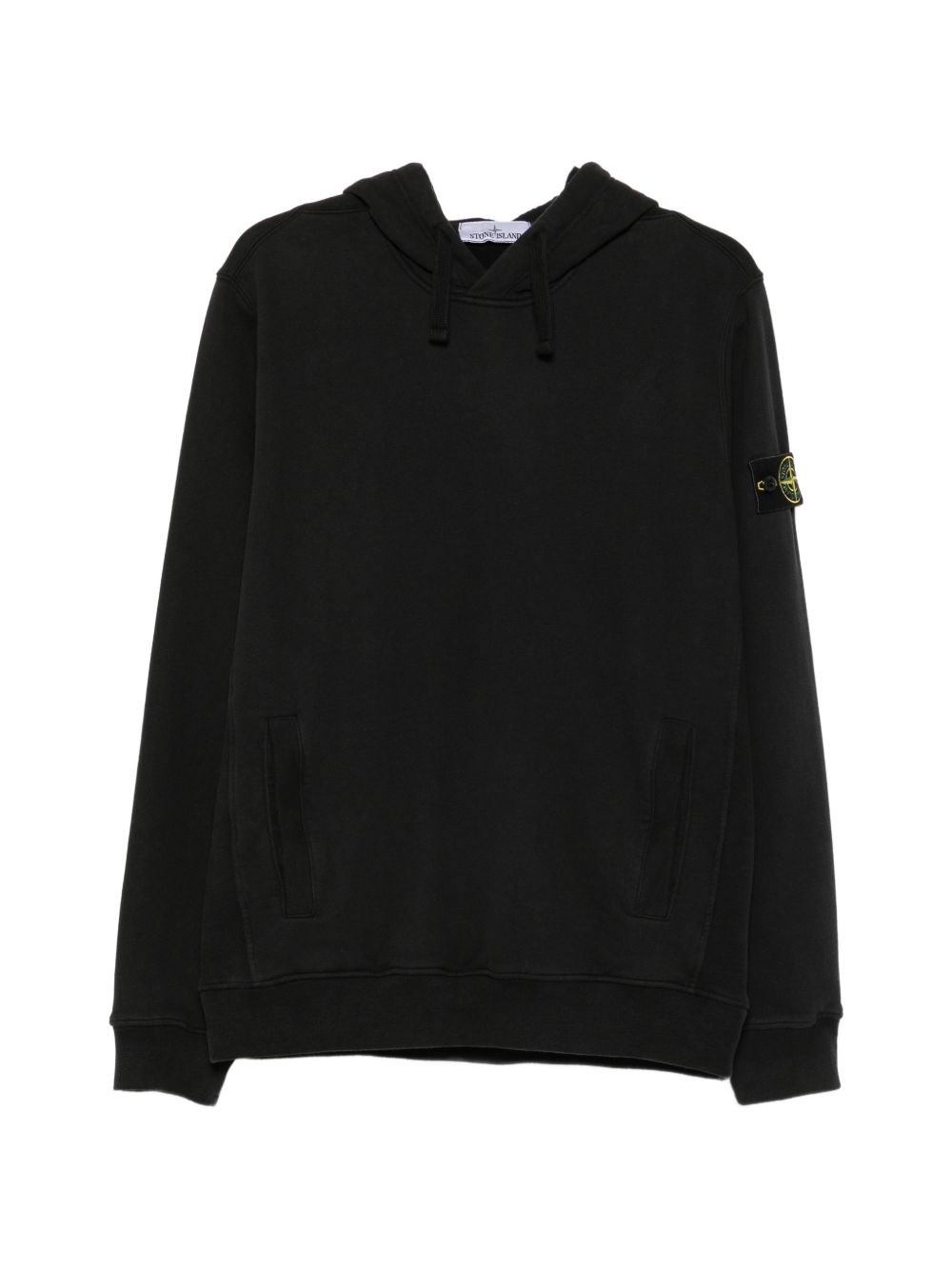 Men s Organic Cotton Fleece Hoodie Black