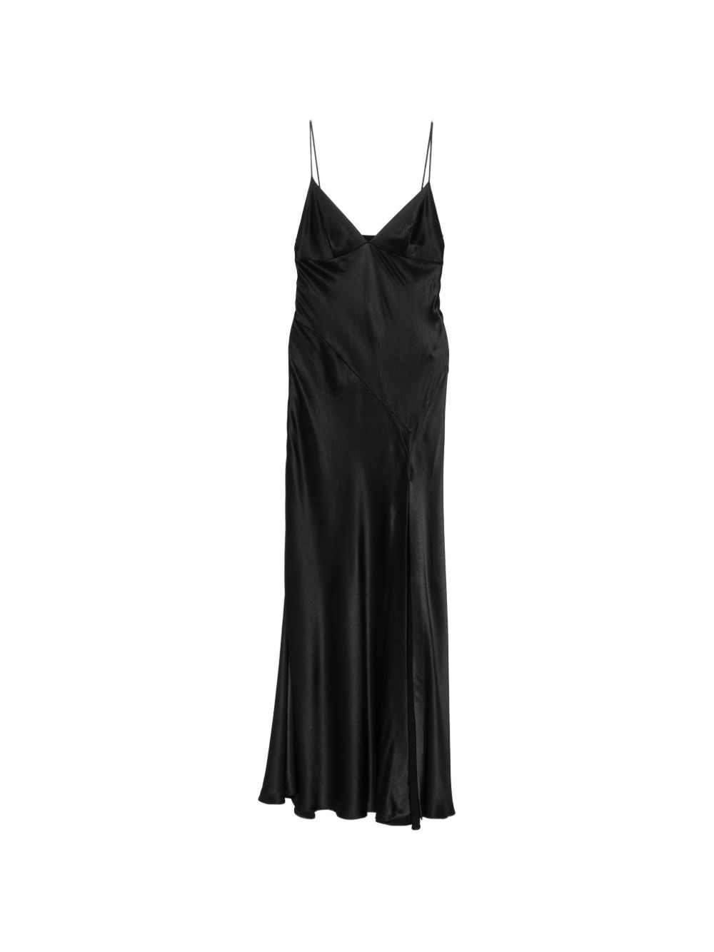 ALBERTA FERRETTI Satin Long Dress