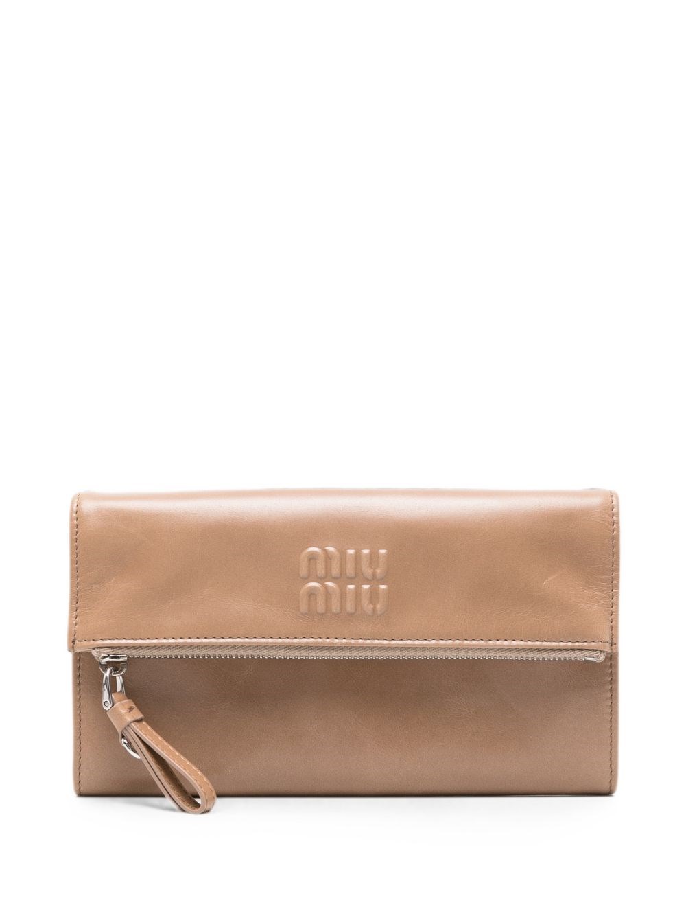 Miu Miu Leather Wallet On Chain