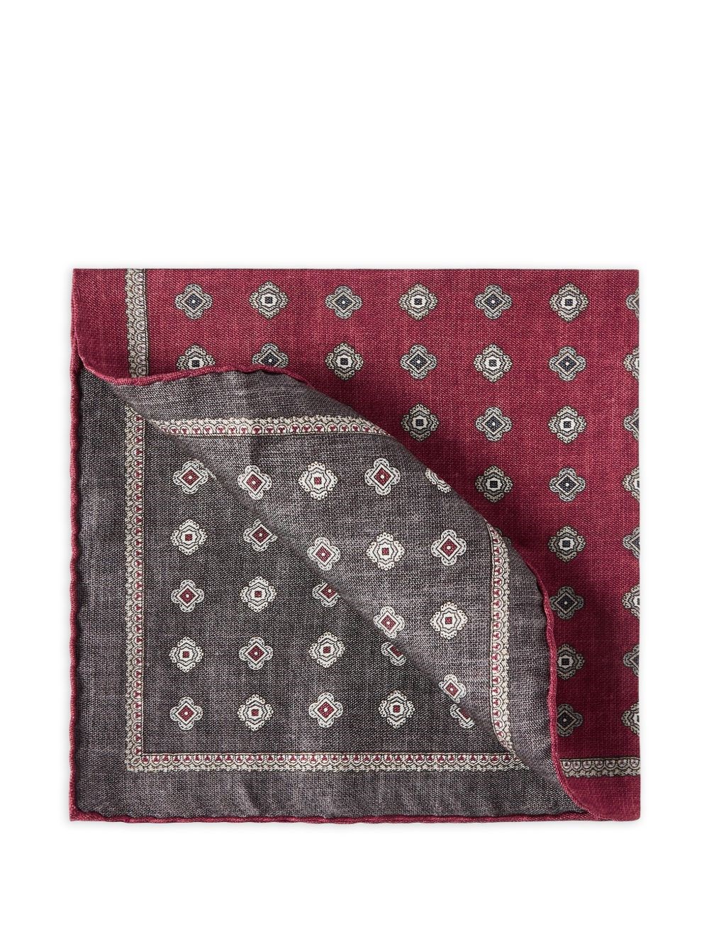 Brunello Cucinelli Printed Silk Foulard