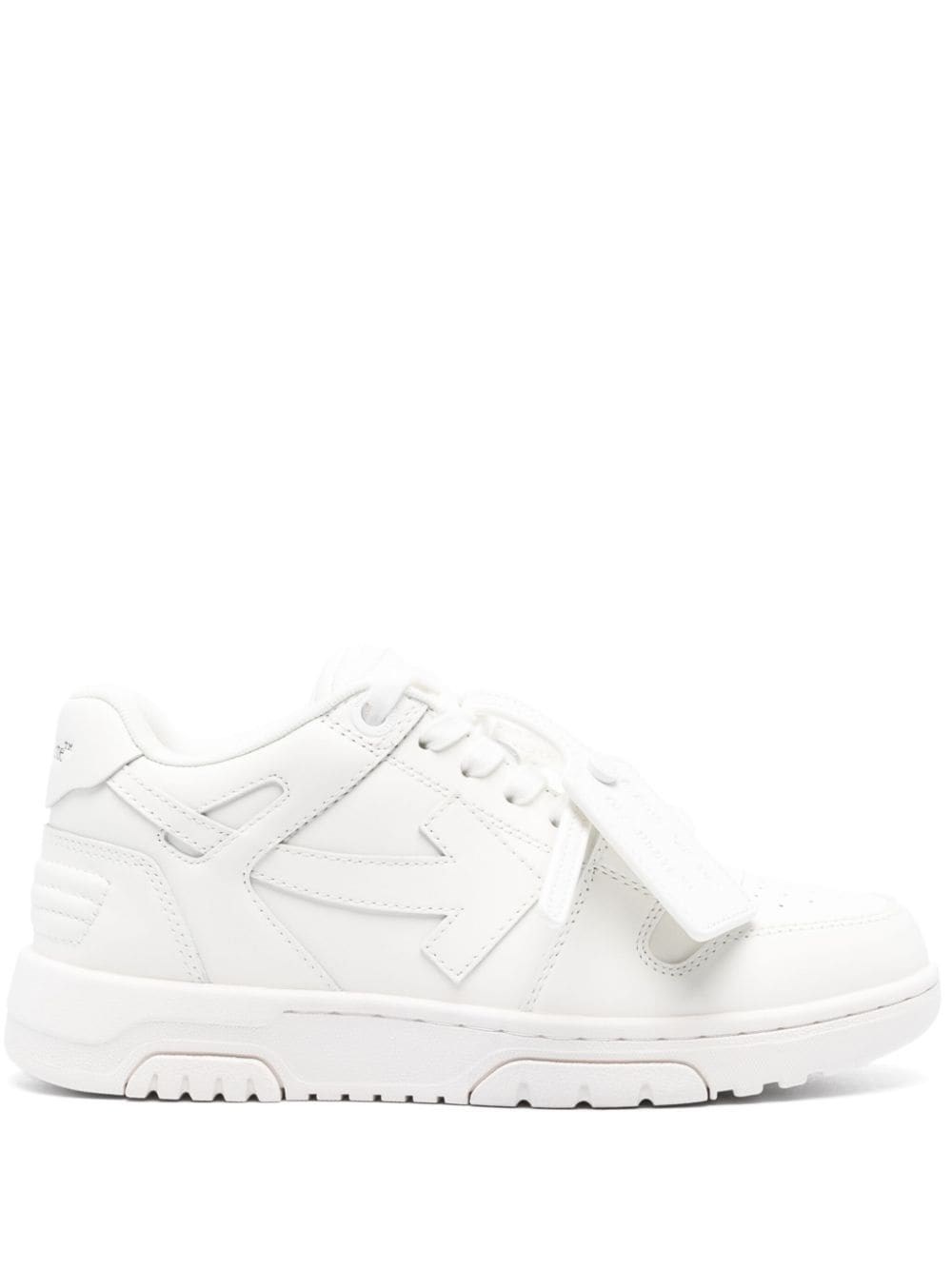 Off White Sneakers In Pelle Out Of Office