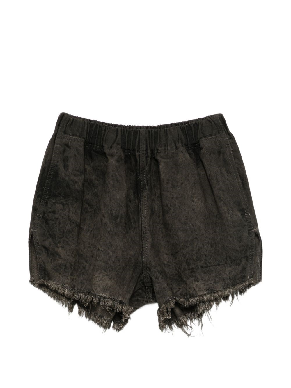 Rick Owens Pantaloni Corti In Denim Di Cotone