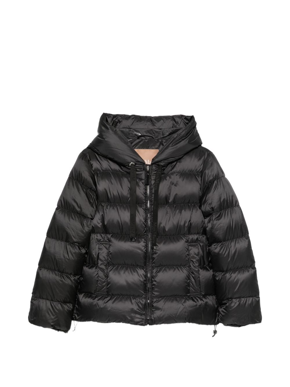 Max Mara The Cube Padded Hooded Jacket - Woman Jackets Black It - 44 - Immagine 3