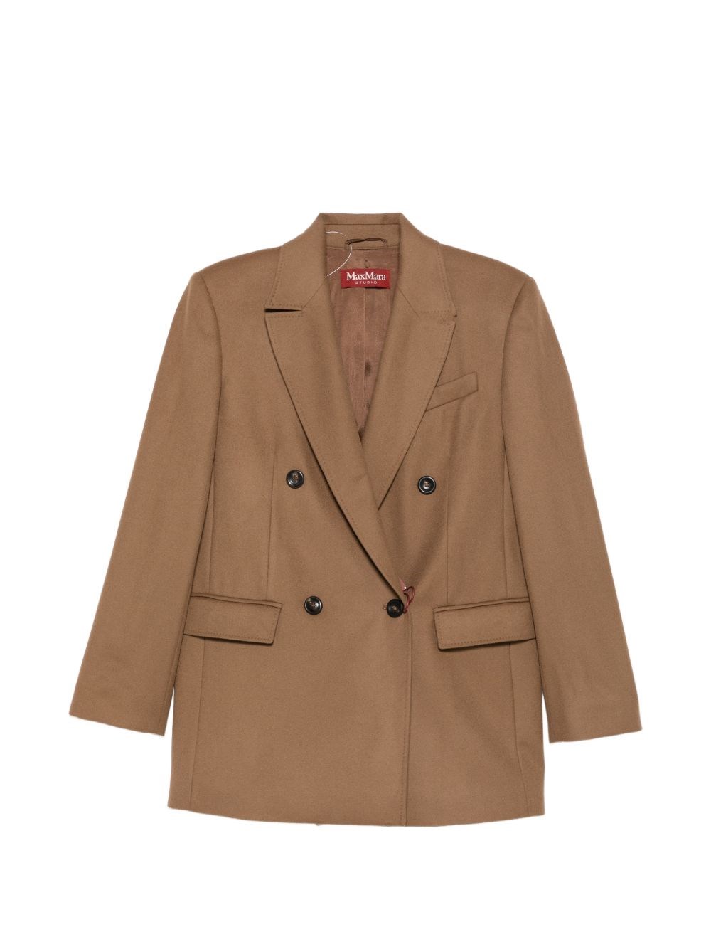 Max Mara Wool Double-Breasted Jacket By Max Mara