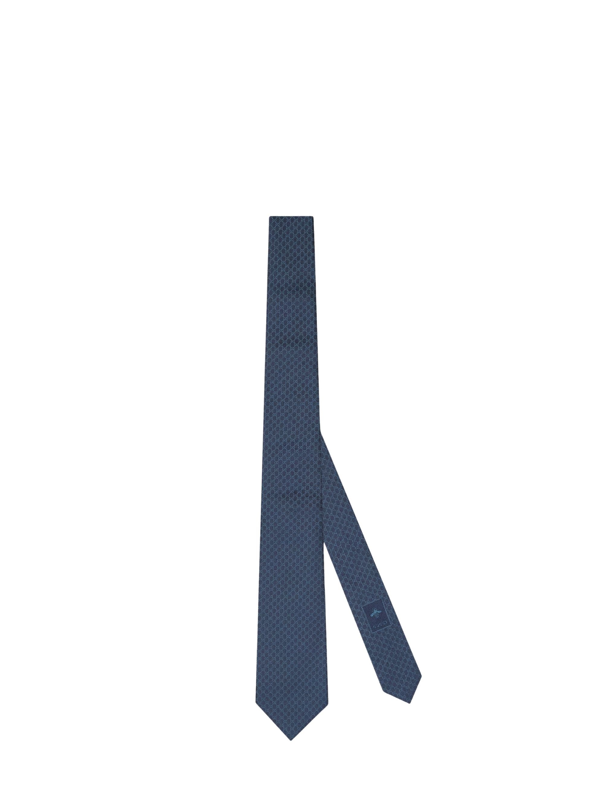 Gucci Gg Jacquard Silk Tie
