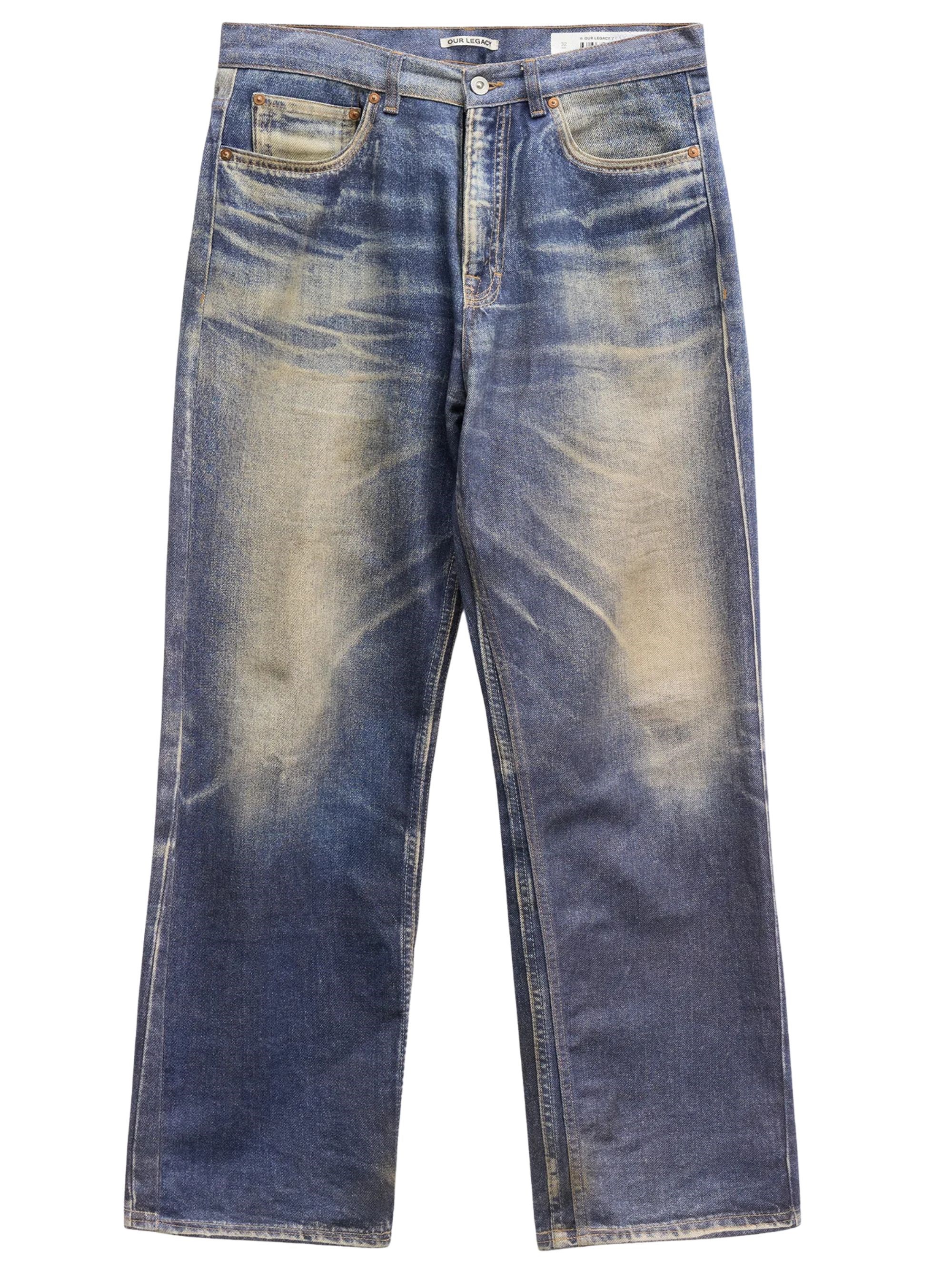 Our Legacy Azure Print Jeans