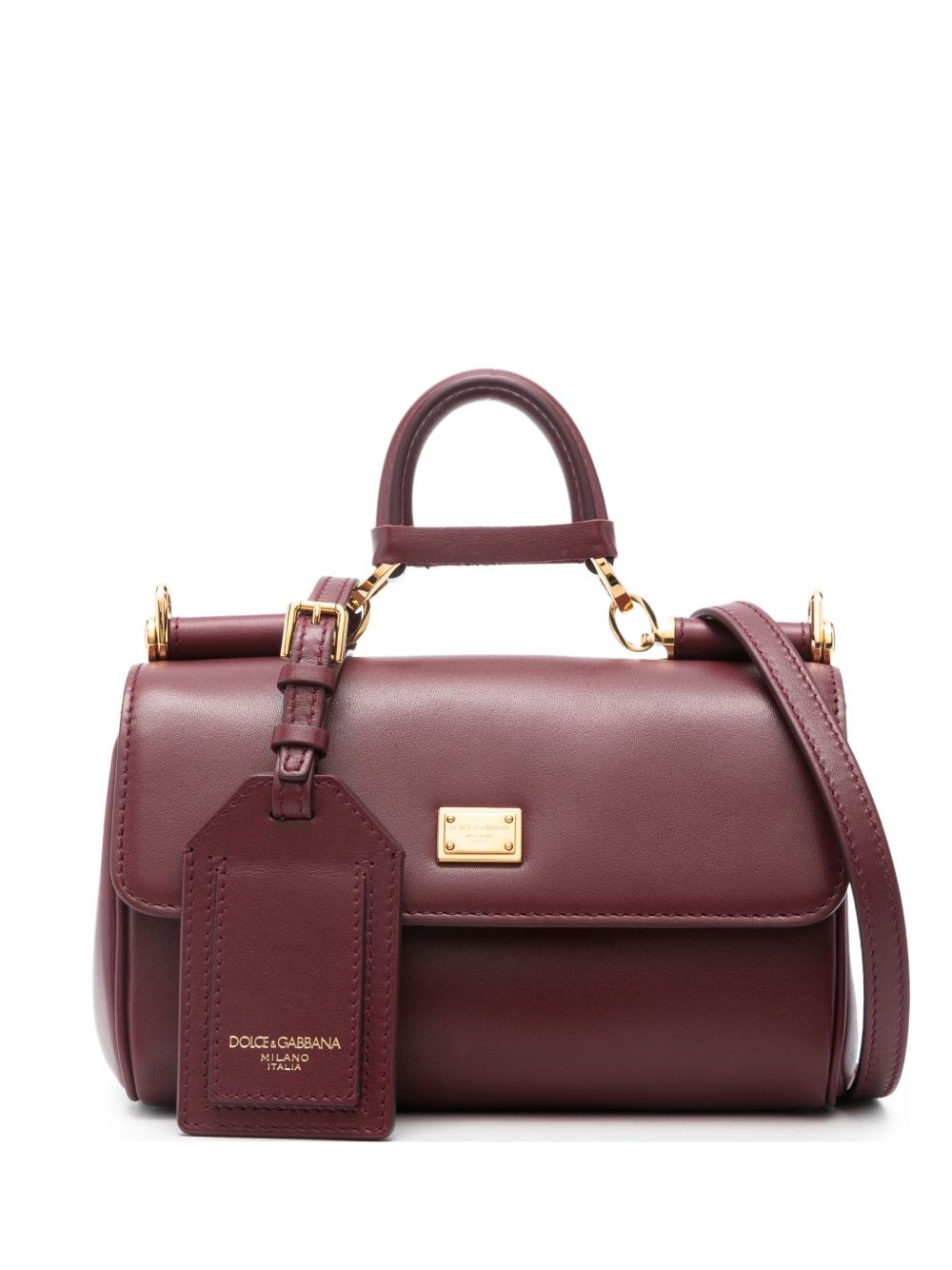Dolce & Gabbana My Sicily Mini Leather Handbag Dolce & Gabbana My Sicily Mini Leather Handbag