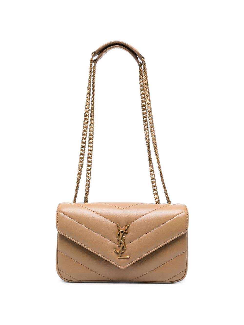 Saint Laurent Loulou Small Suede Leather Shoulder Bag