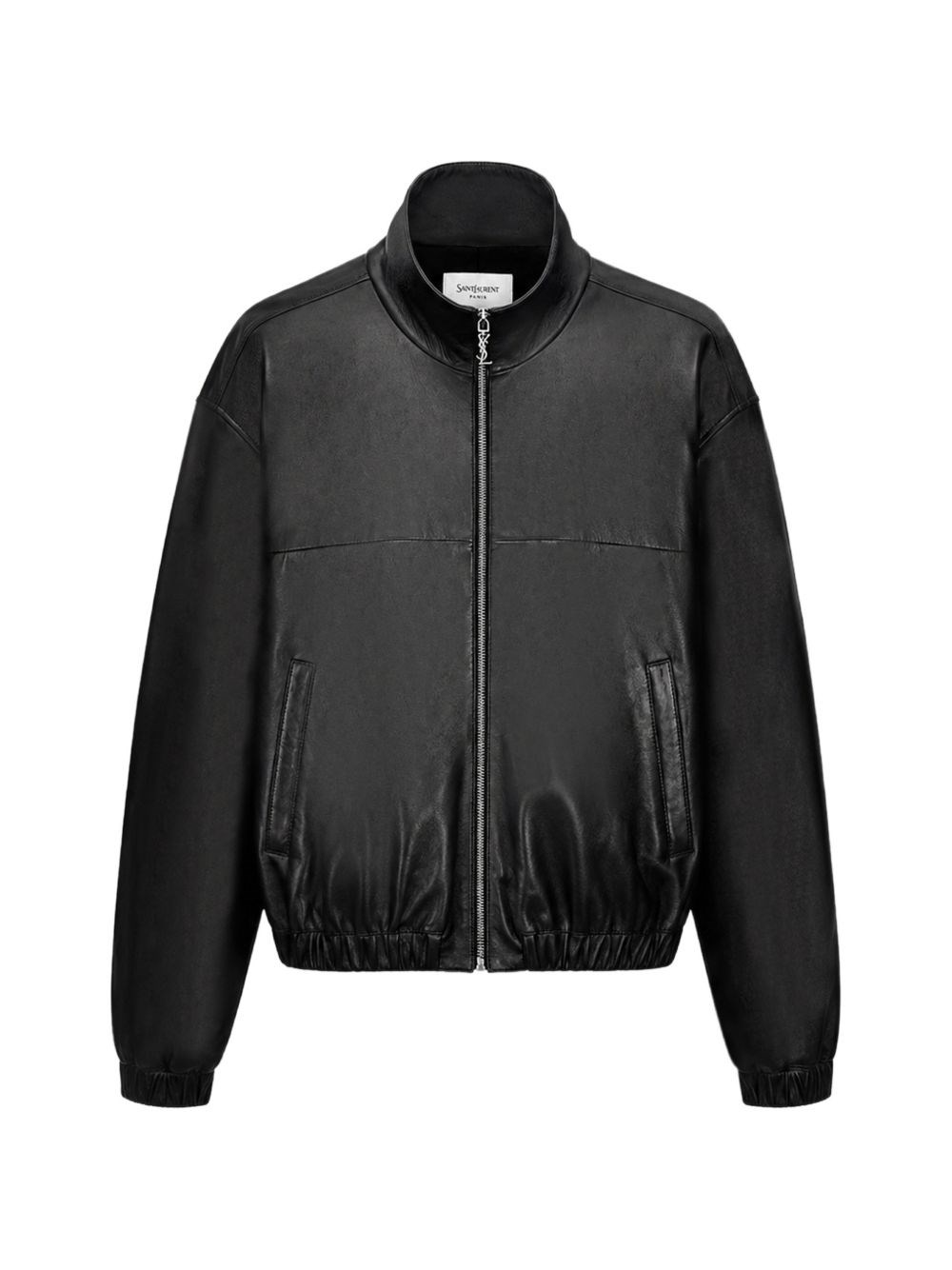 Saint Laurent Leather Bomber Jacket