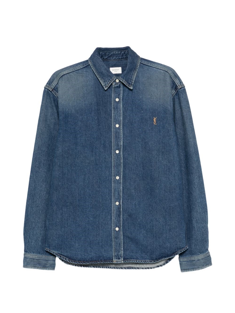Saint Laurent Denim Cotton Shirt