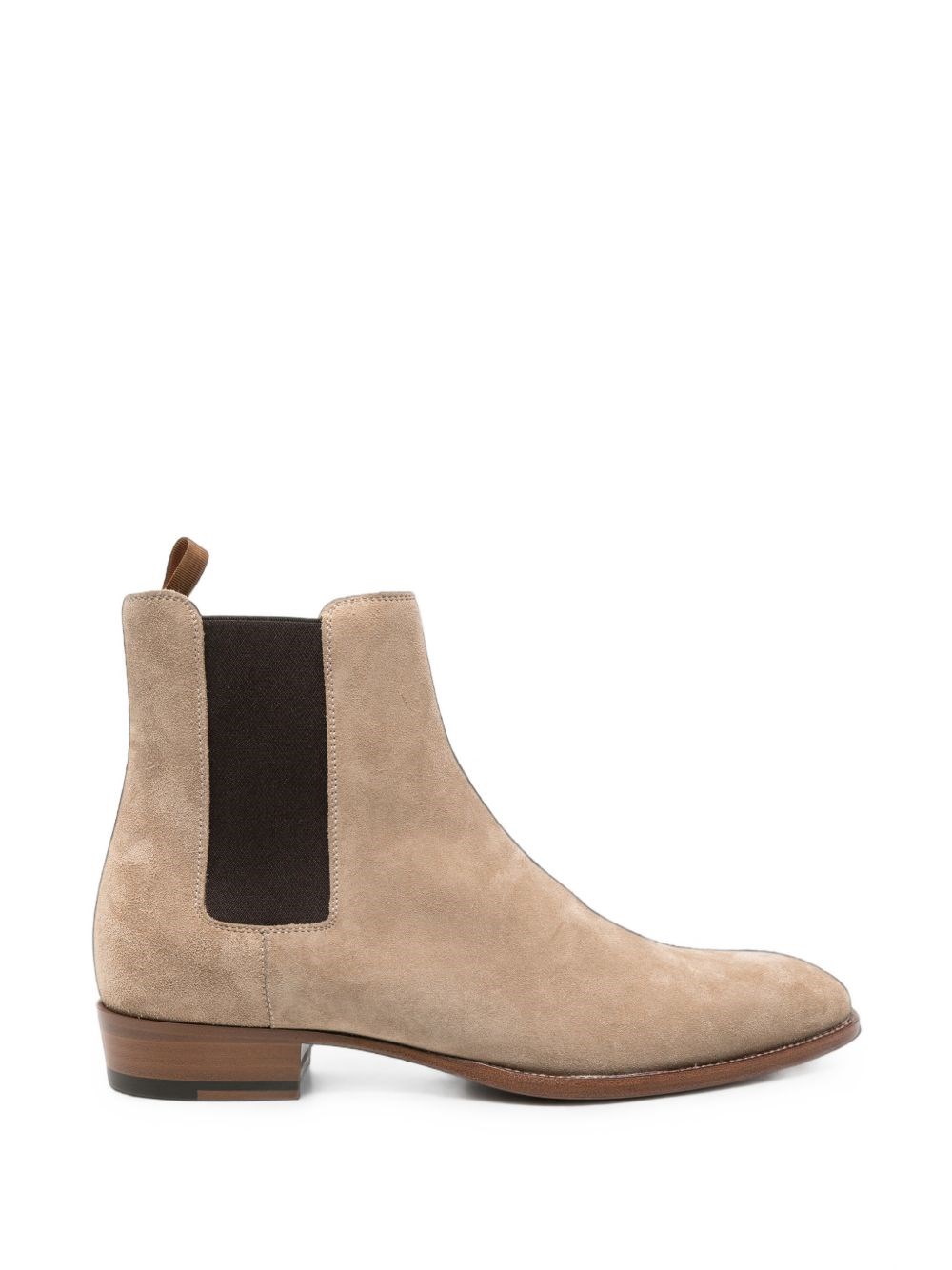 Saint Laurent Wyatt Leather Boots