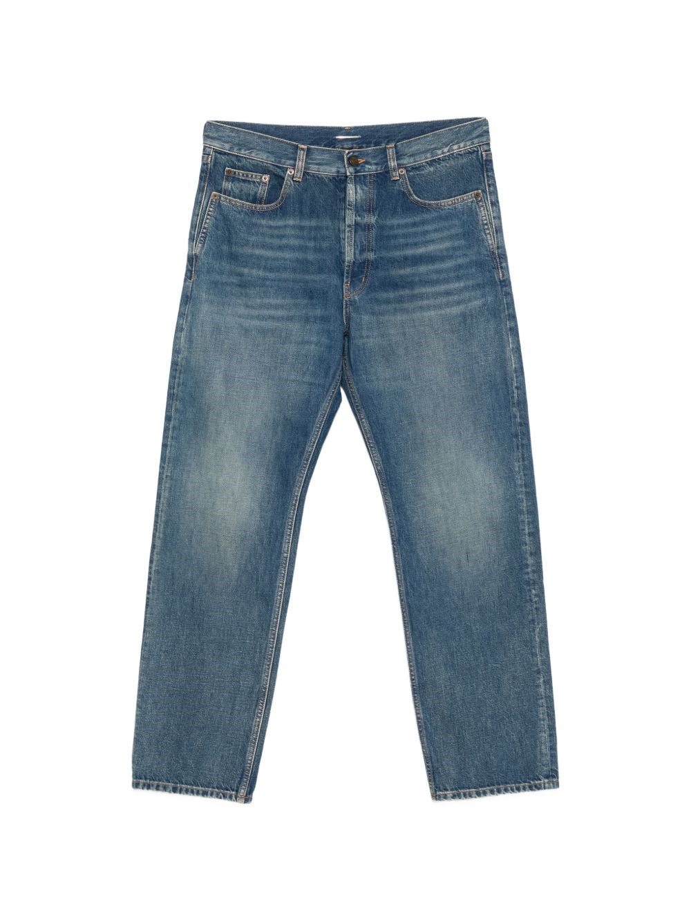 Saint Laurent Straight Denim Jeans
