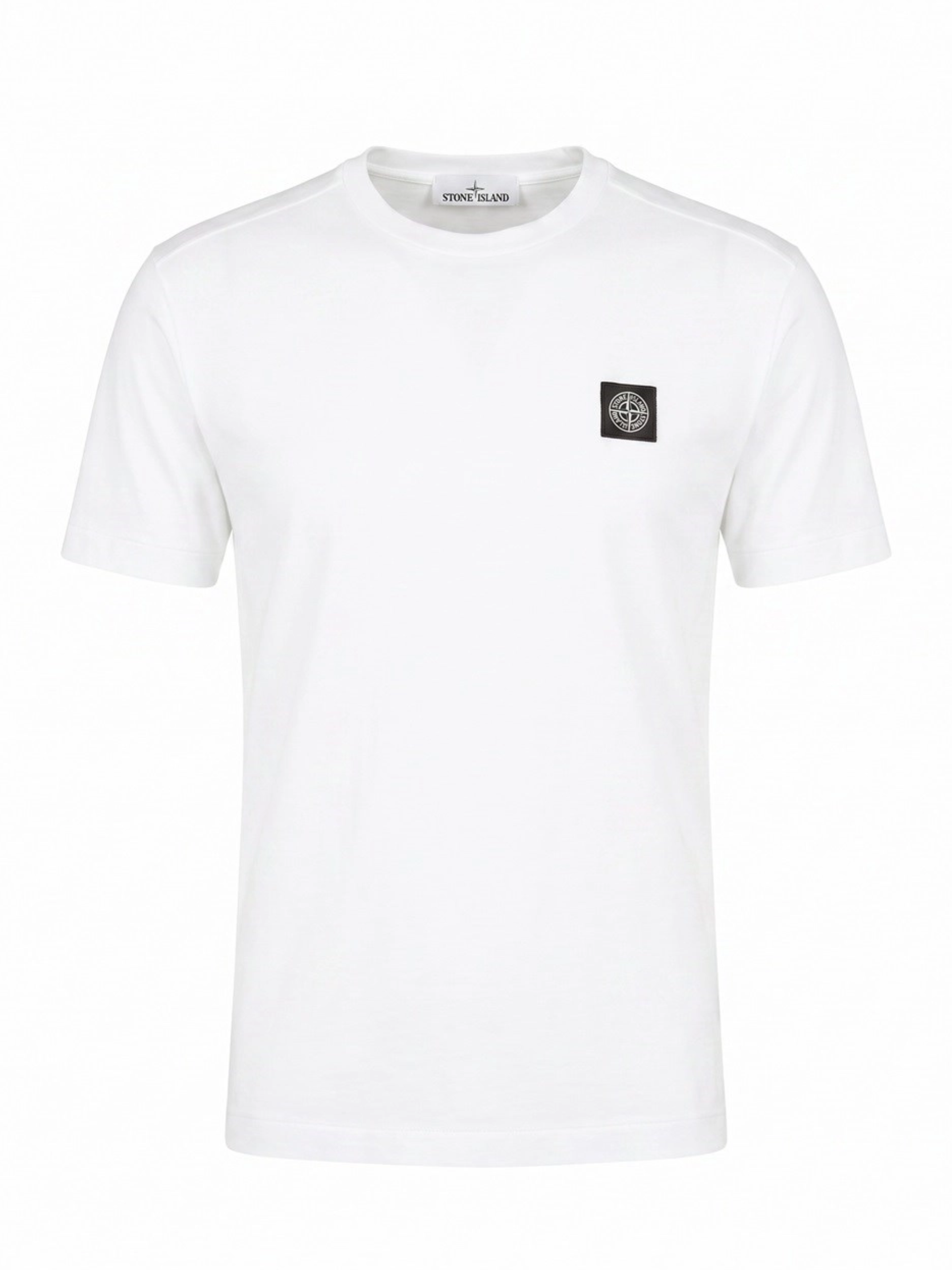 Stone Island Logo Cotton T-Shirt