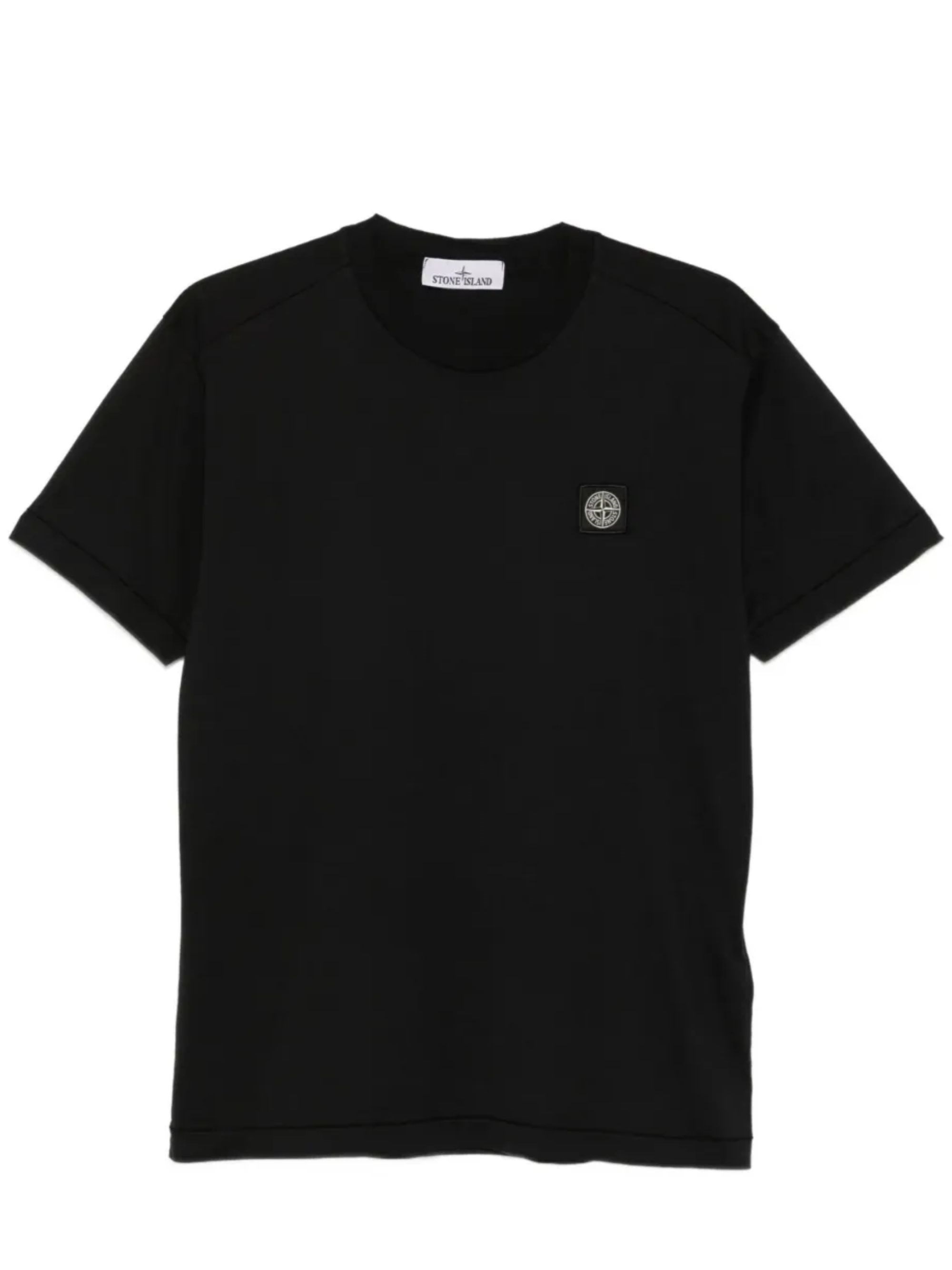 Stone Island Logo Cotton T-Shirt