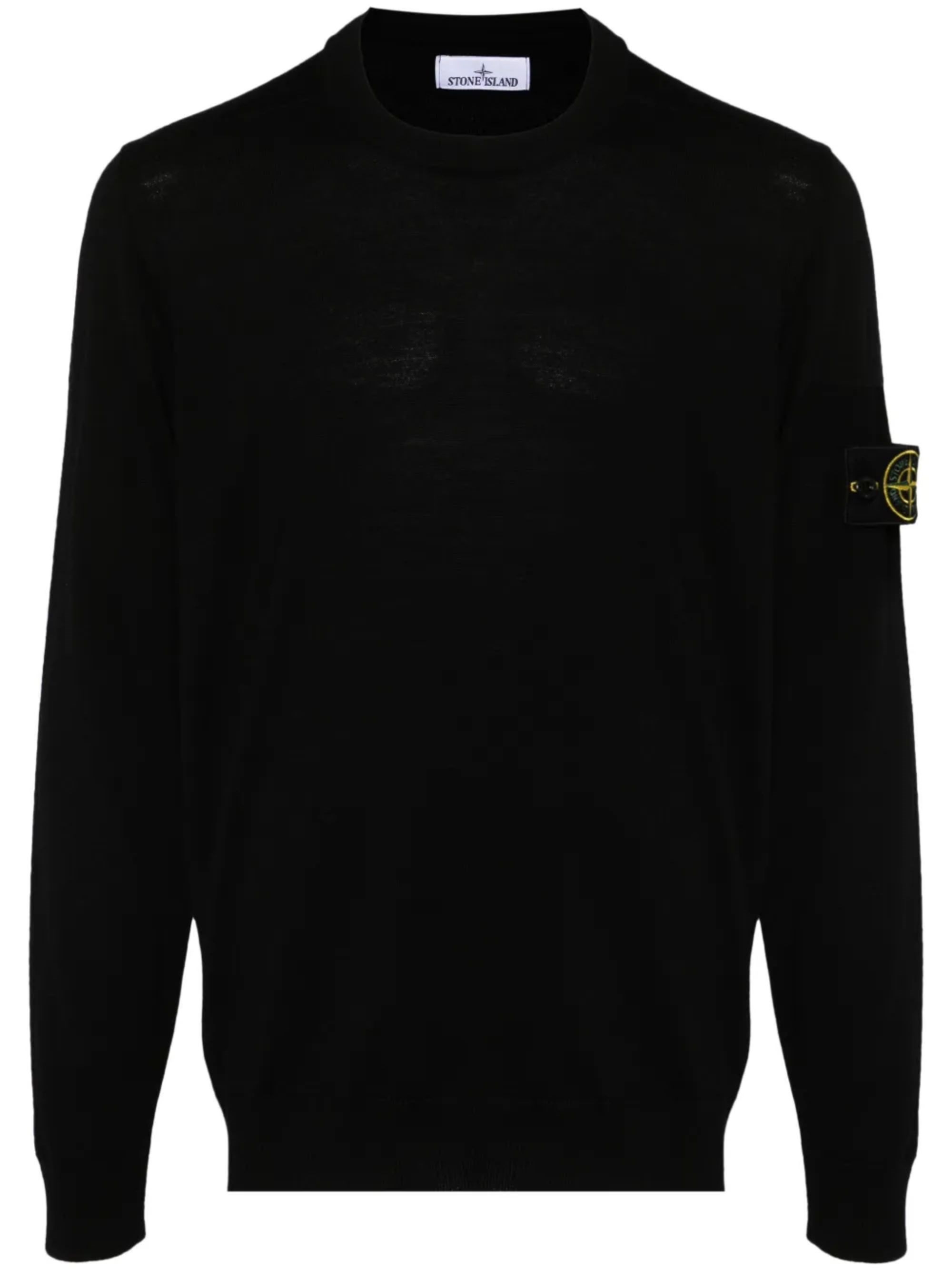 Stone Island Wool Crewneck Sweater