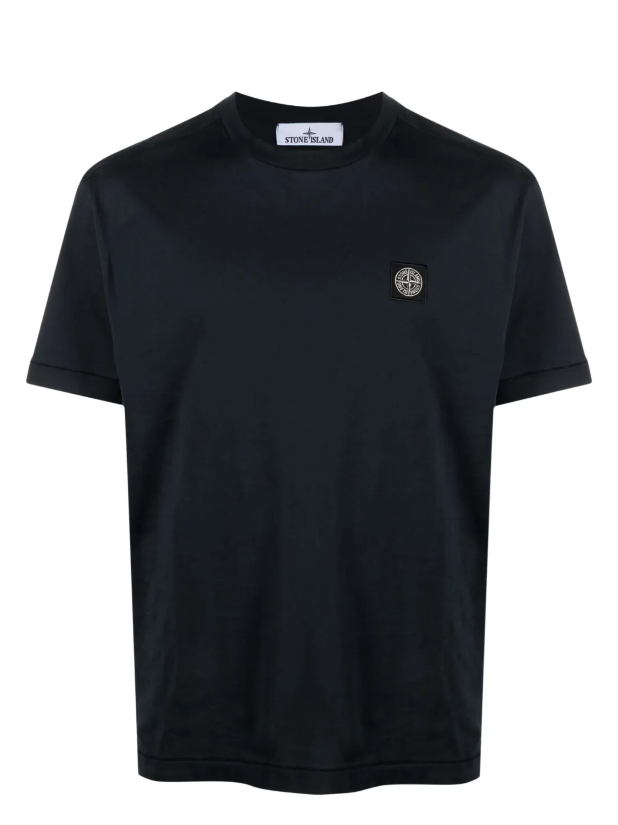 Stone Island Logo Cotton T-Shirt
