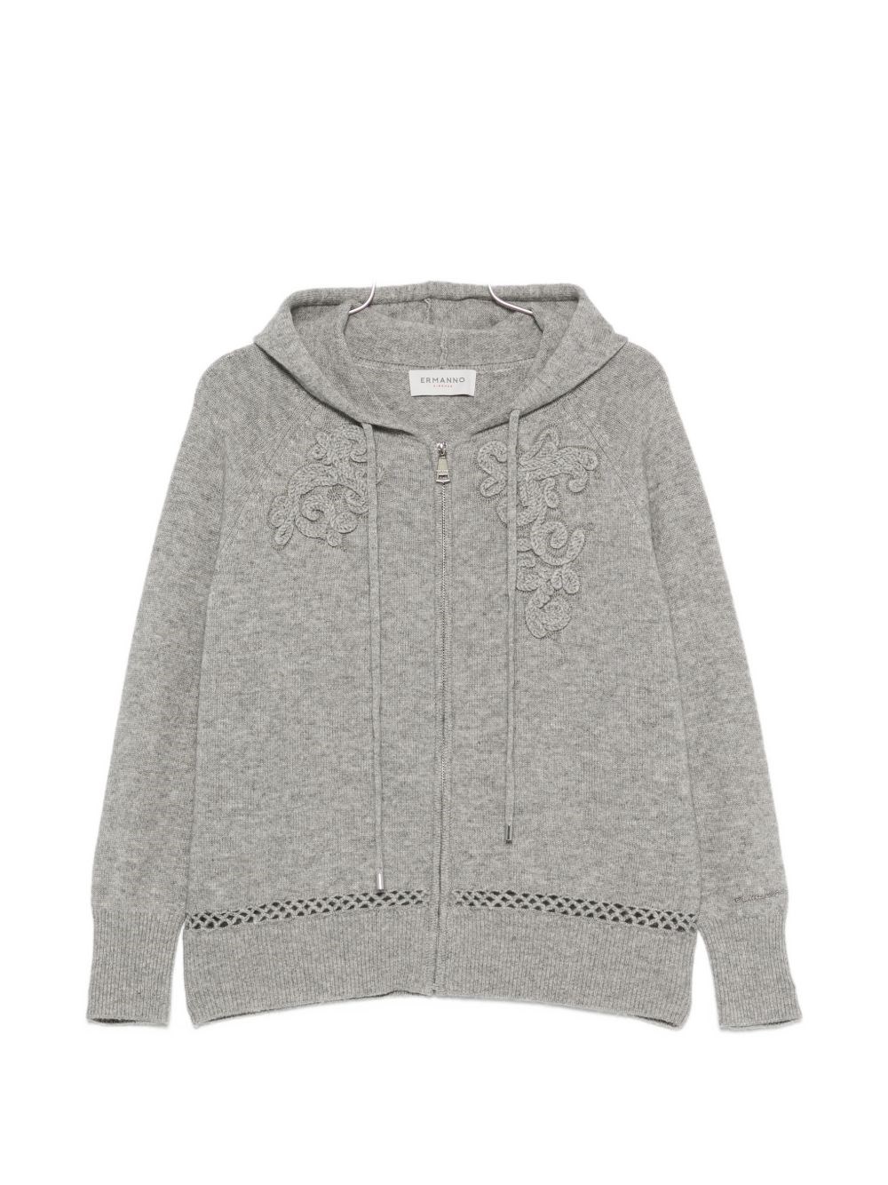 ERMANNO Wool And Cashmere Hoodie