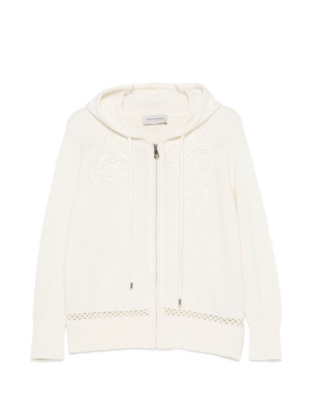 ERMANNO Wool And Cashmere Hoodie
