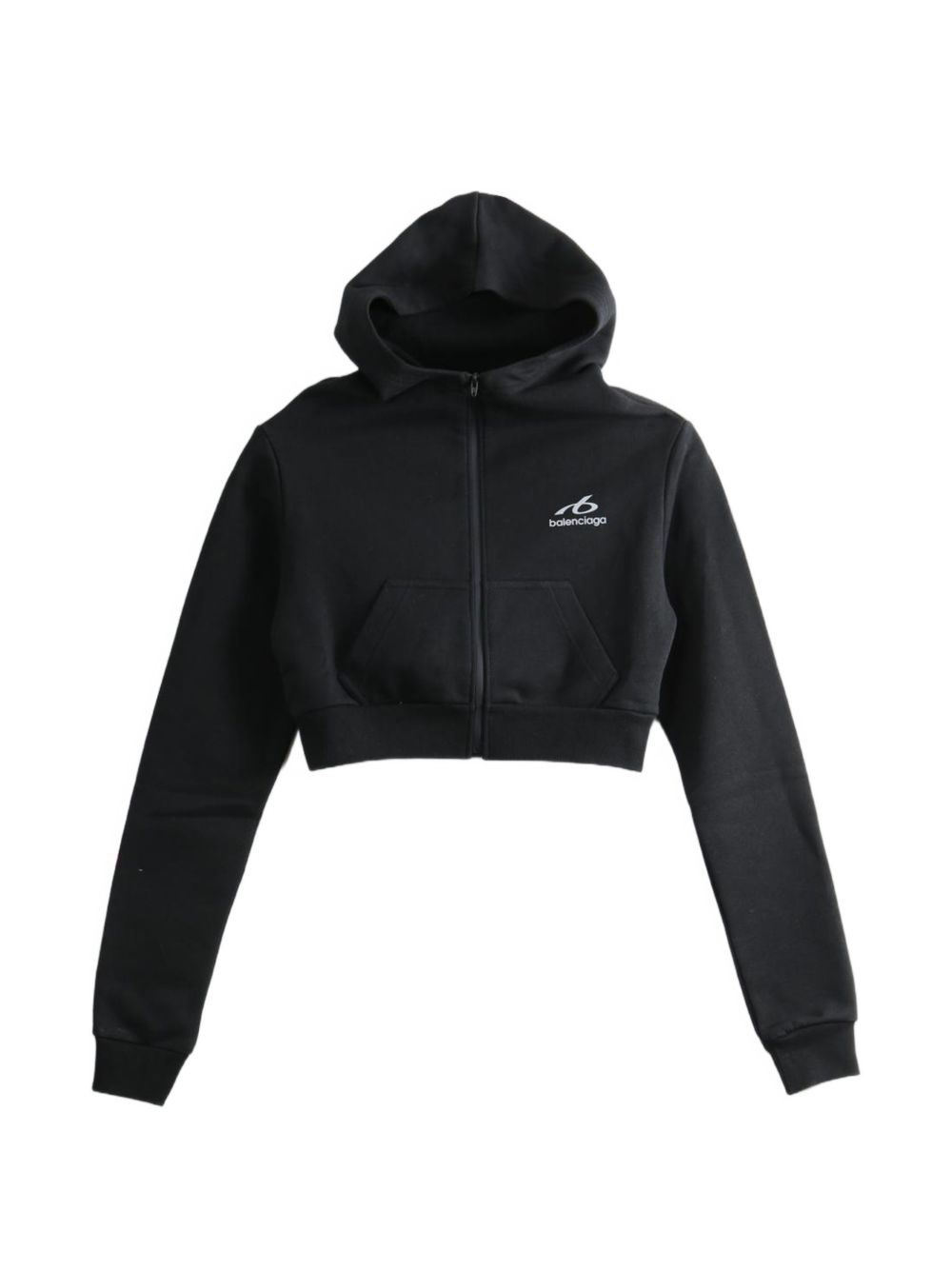 Balenciaga Cotton Cropped Sweatshirt