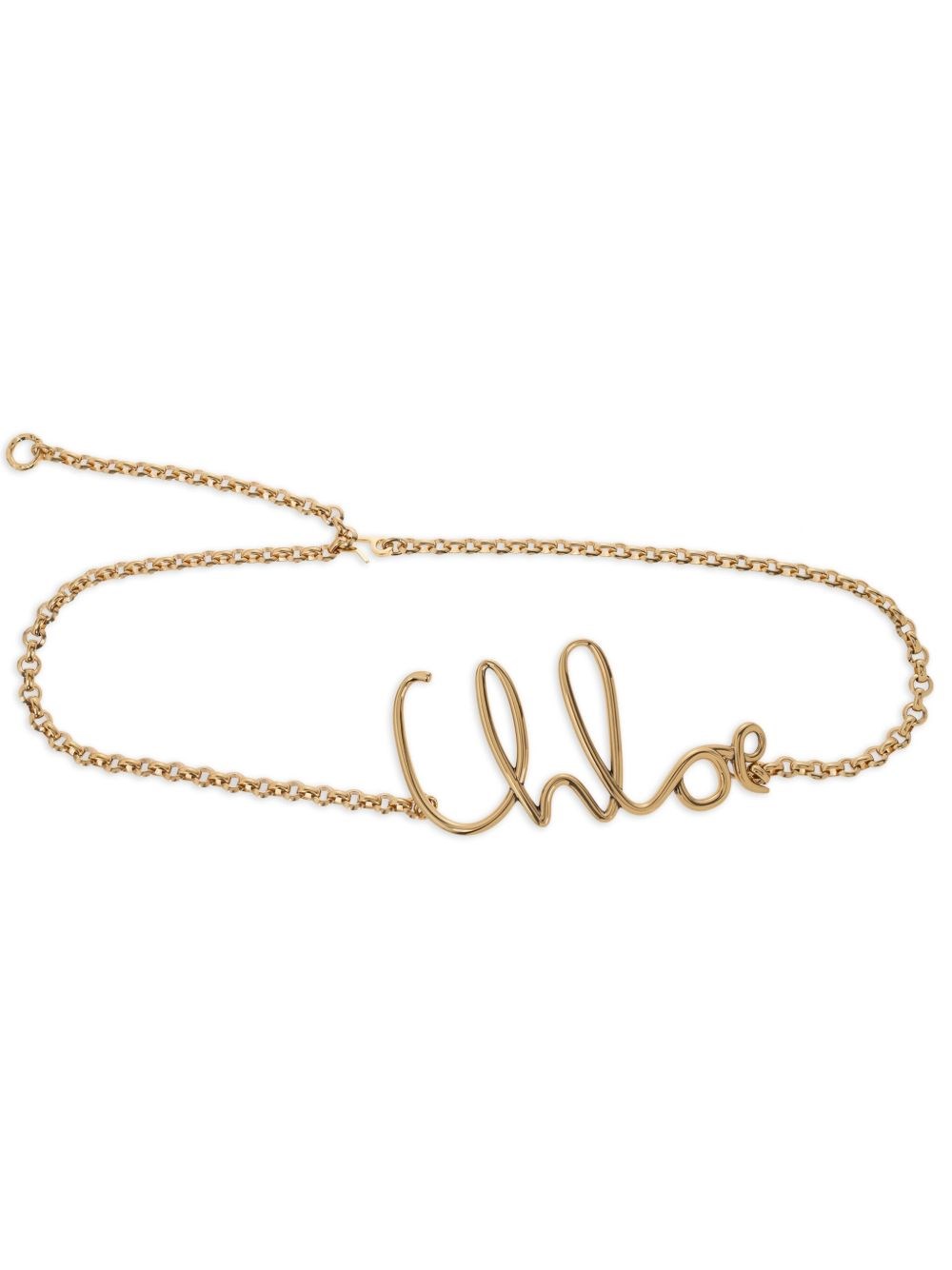 Chloé Chloè Iconic Belt With Logo