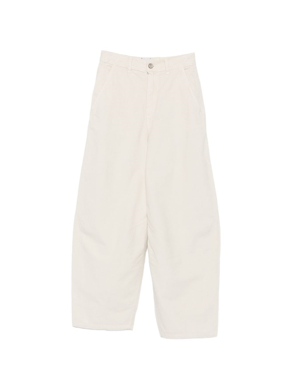 Alysi Velvet Barrel Trousers