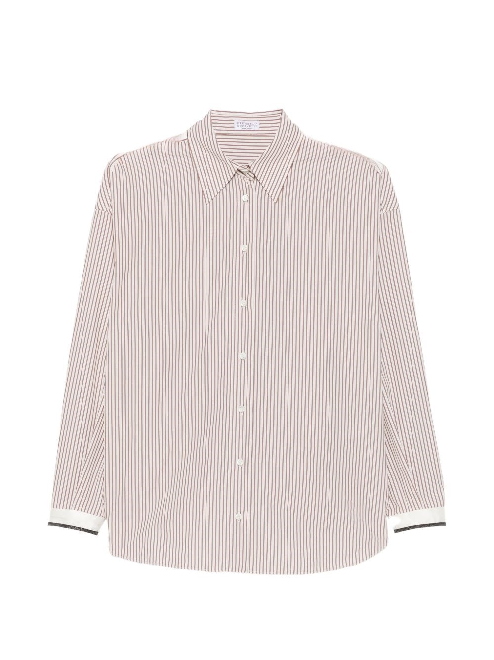 Brunello Cucinelli Cotton Shirt By Brunello Cucinelli