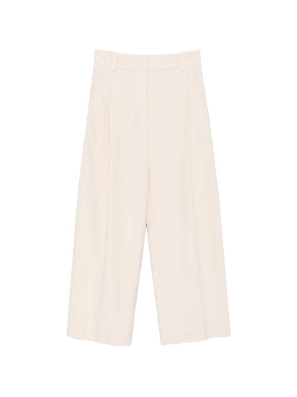 Brunello Cucinelli Cotton Wide-Leg Trousers