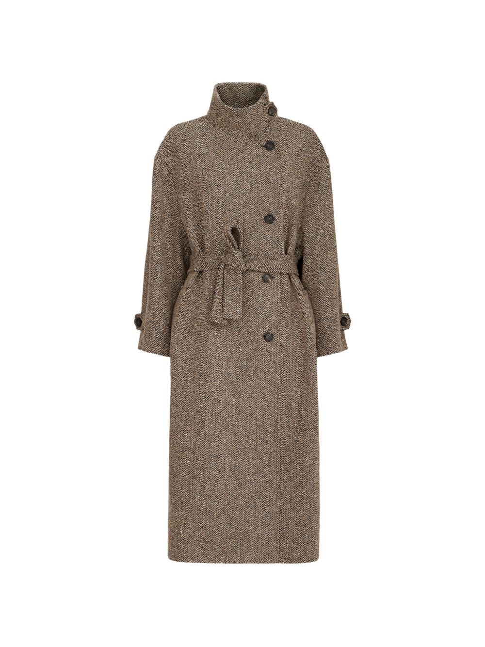 Brunello Cucinelli Wool Long Coat