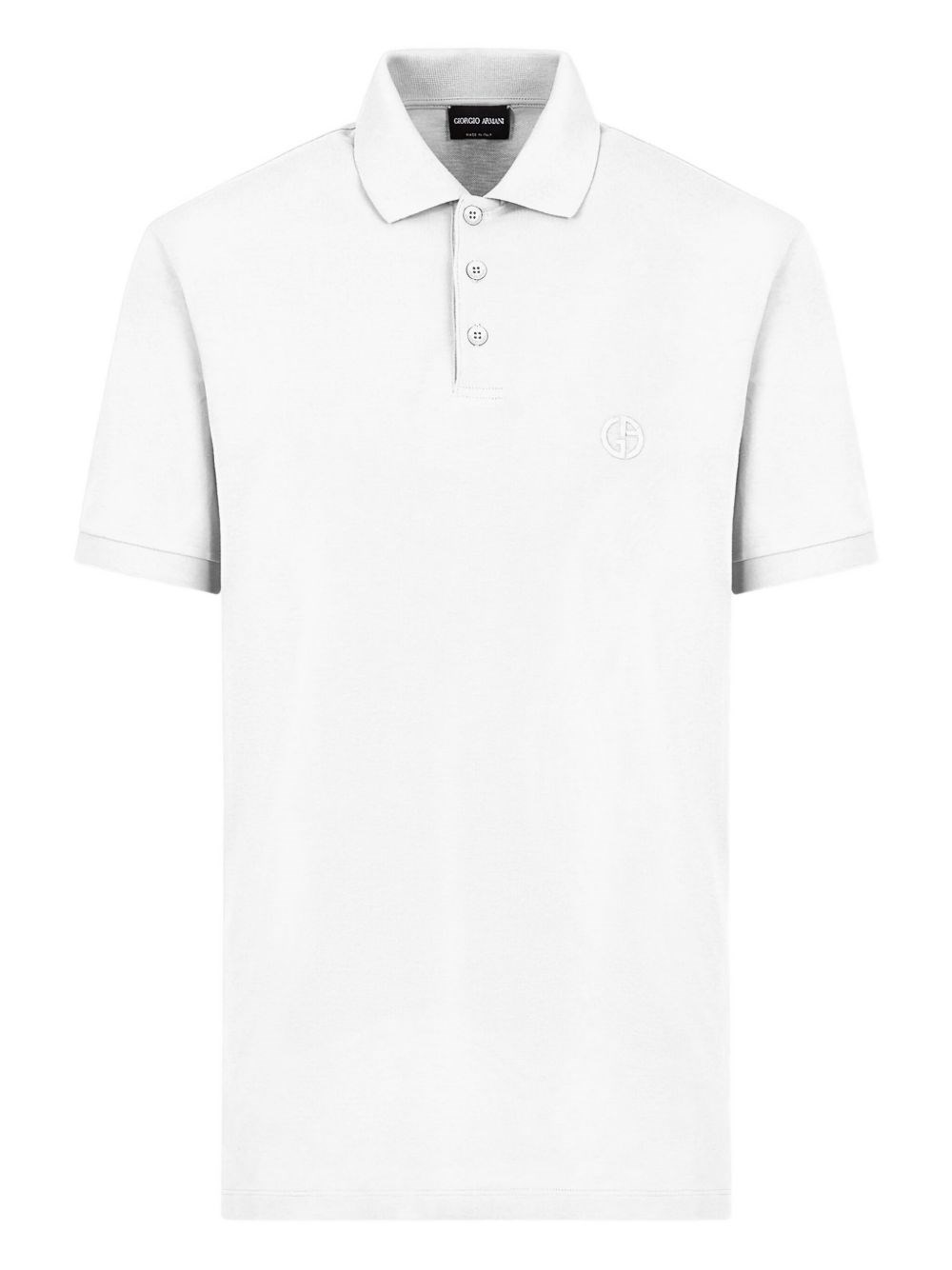 Giorgio Armani Piqeut Cotton Polo Shirt