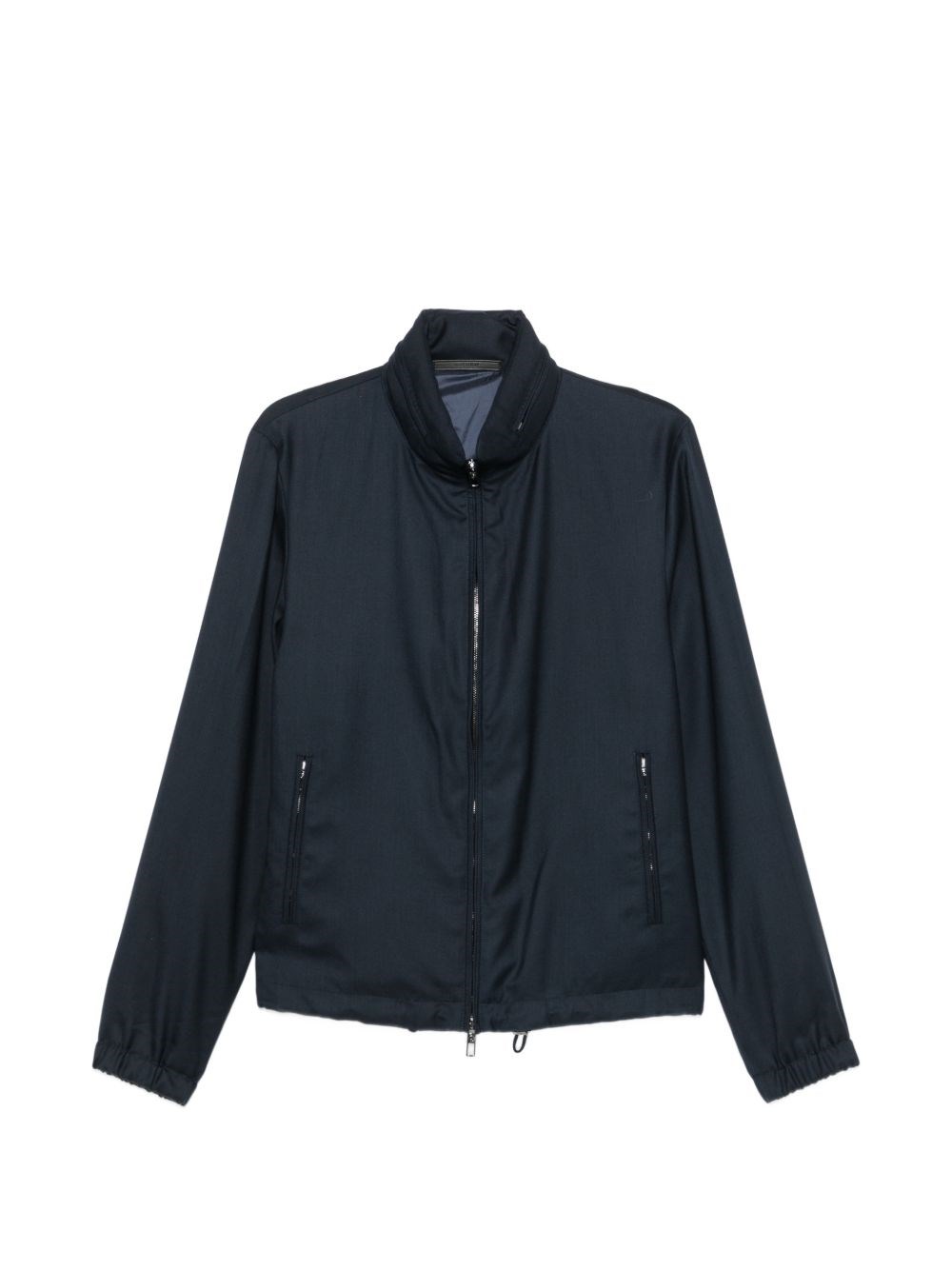 Giorgio Armani Cashmere And Silk Blend Blouson Jacket
