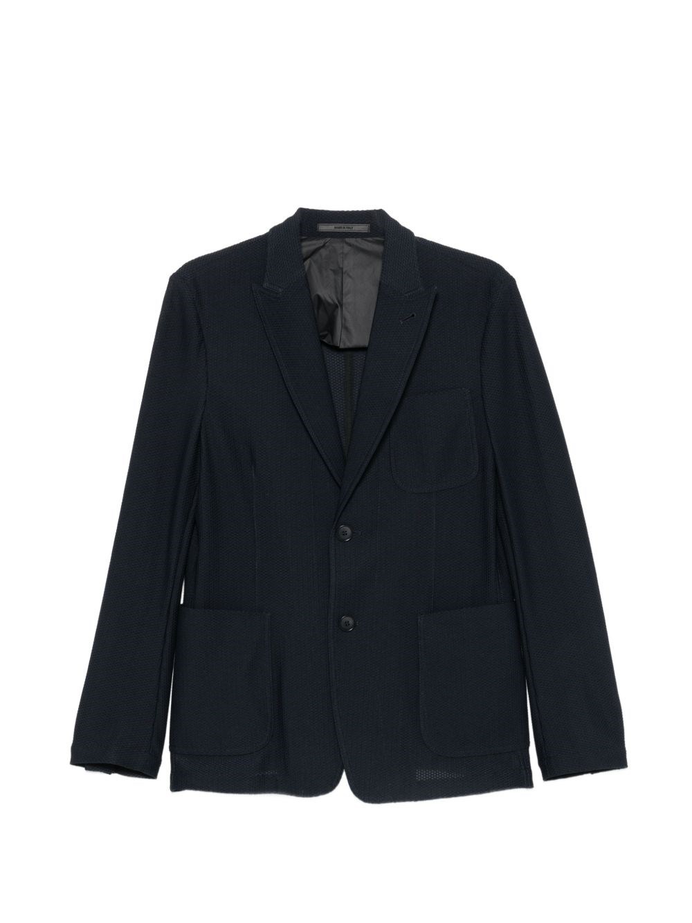 Giorgio Armani Icon Single-Breasted Blazer Jacket