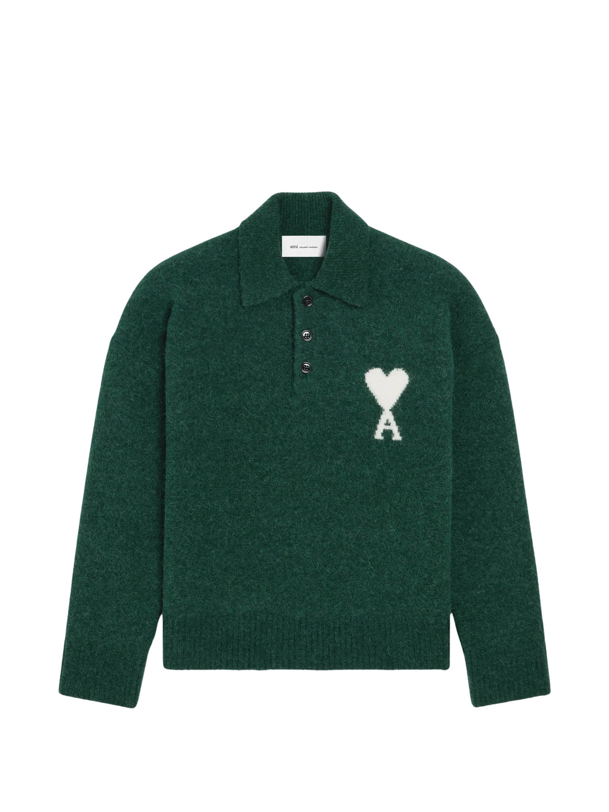 Ami Paris Ami De Coeur Polo Shirt