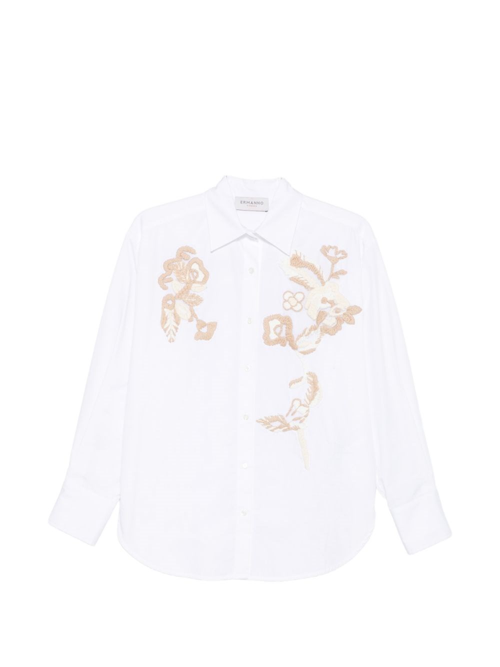 Embroidered Cotton Shirt