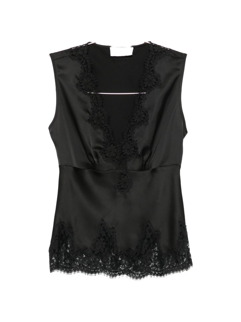 Ermanno Lace Detail Tank Top