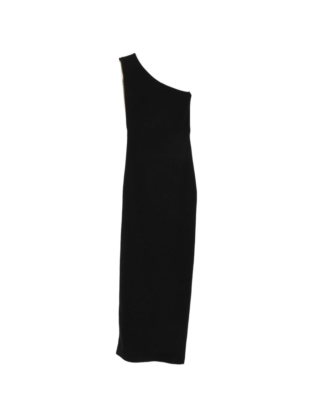 Elisabetta Franchi One-Shoulder Long Dress