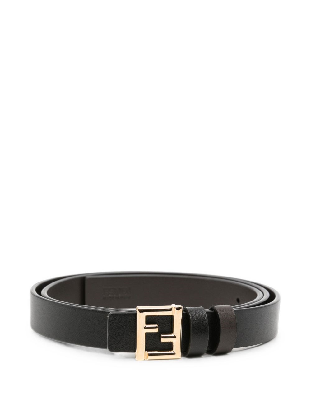 Fendi Ff Leather Belt