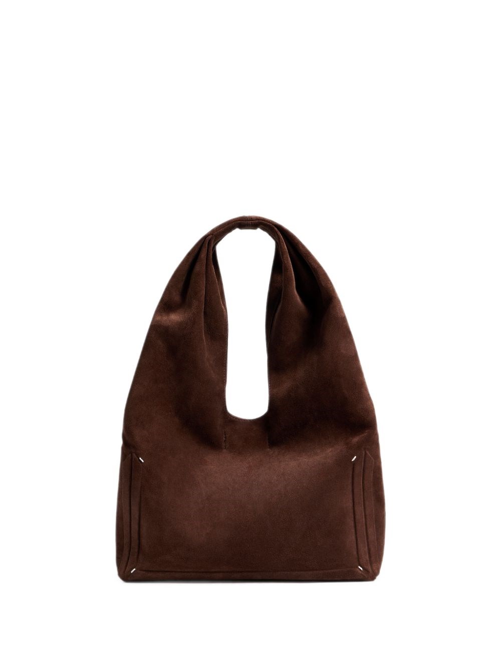 Maison Margiela Borsa A Tracolla In Pelle Scamosciata Box Bag