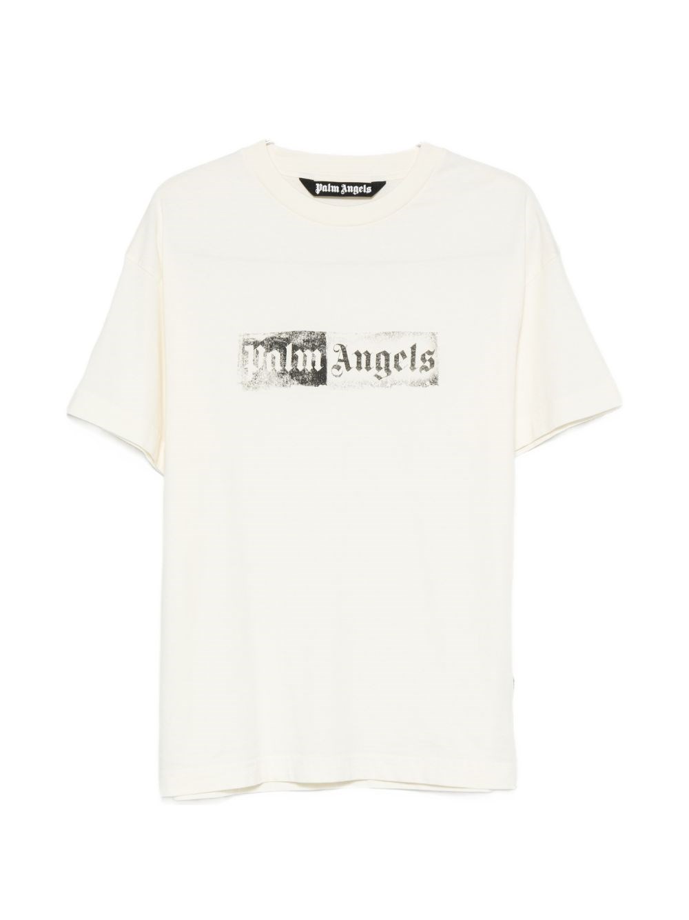 Palm Angels Stamp Logo Cotton T-Shirt