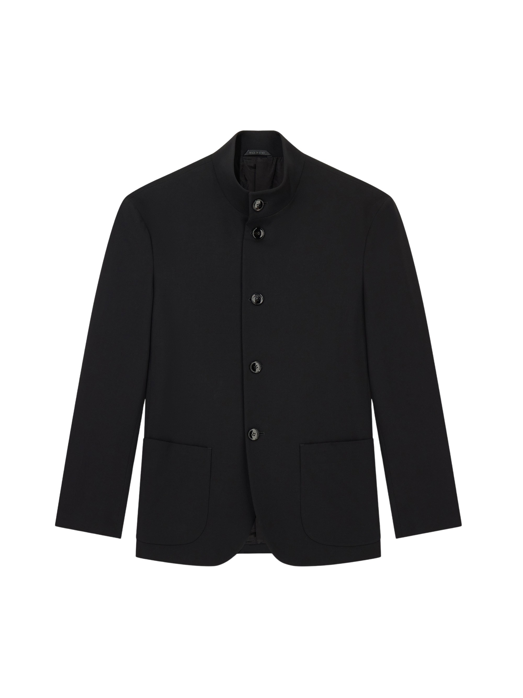 Giorgio Armani Blazer One Shot Regolare In Pura Lana Vergine Crepe