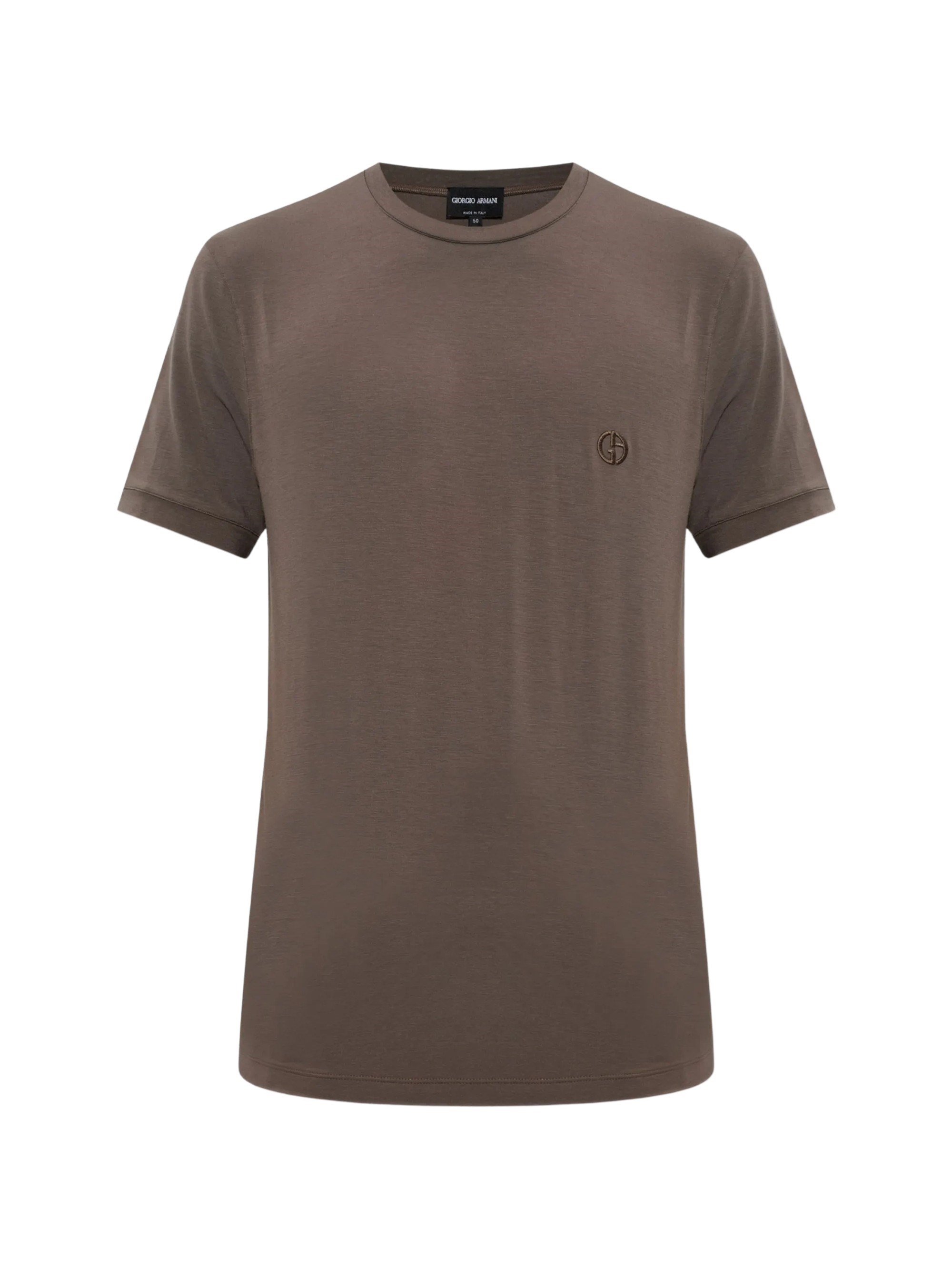 Giorgio Armani Embroidered-Logo T-Shirt