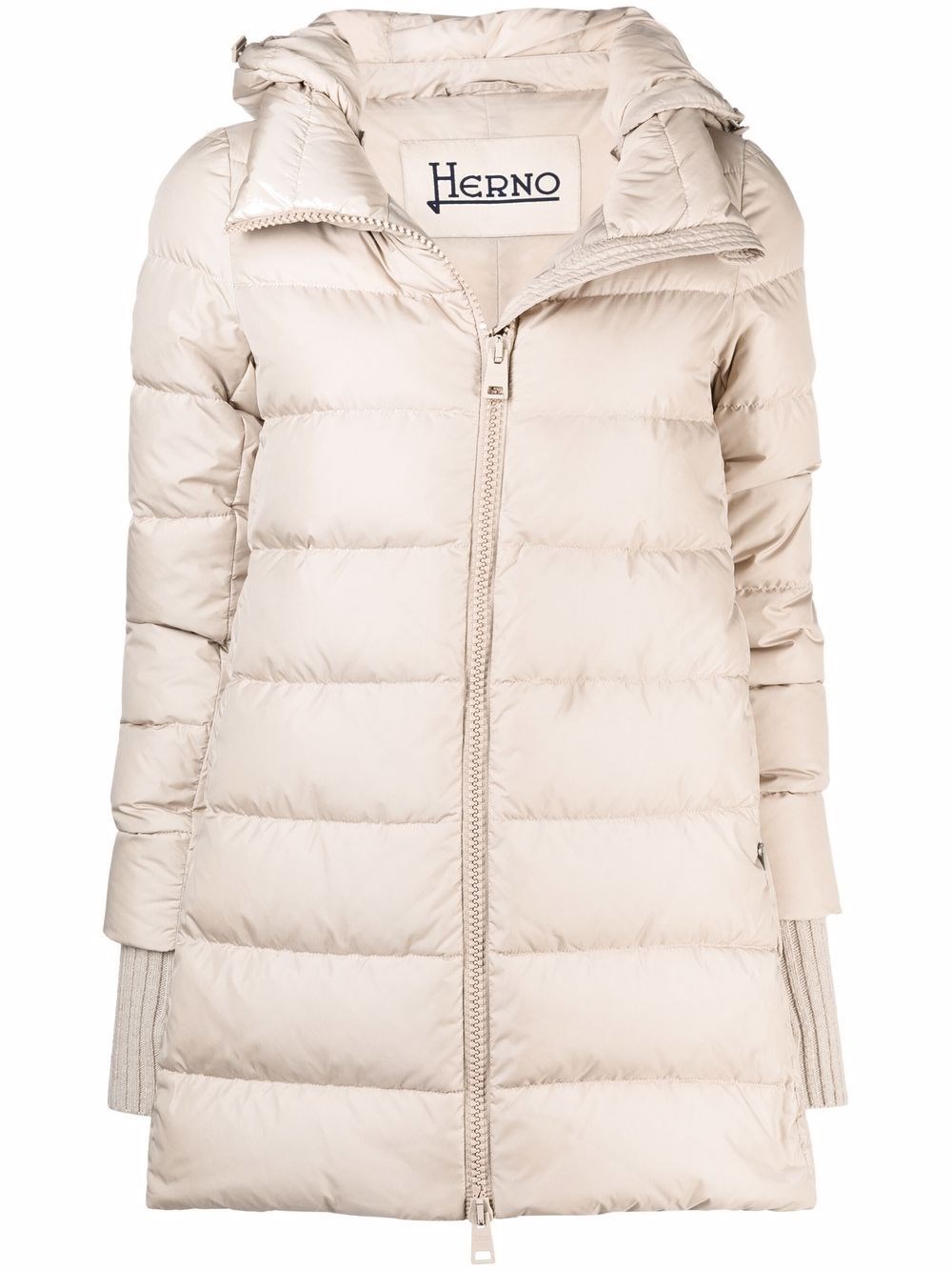 Herno A-Shape Midi Down Jacket