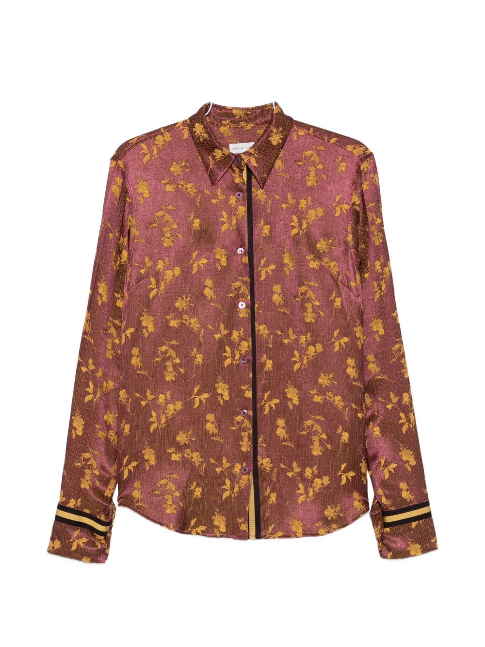 Chloris viscose blend shirt - Dries Van Noten, 40