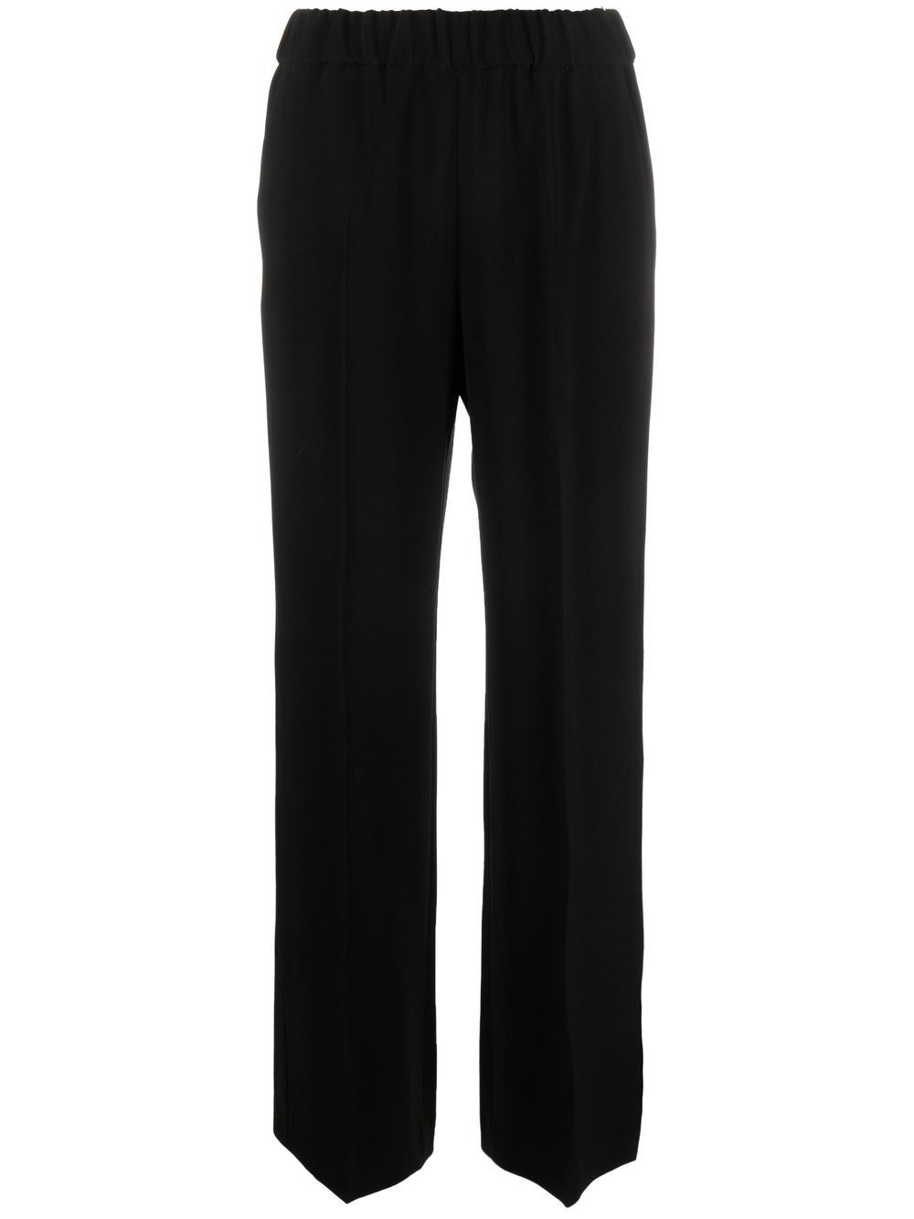 Alberto Biani Elasticated Waist Straight-Leg Trousers
