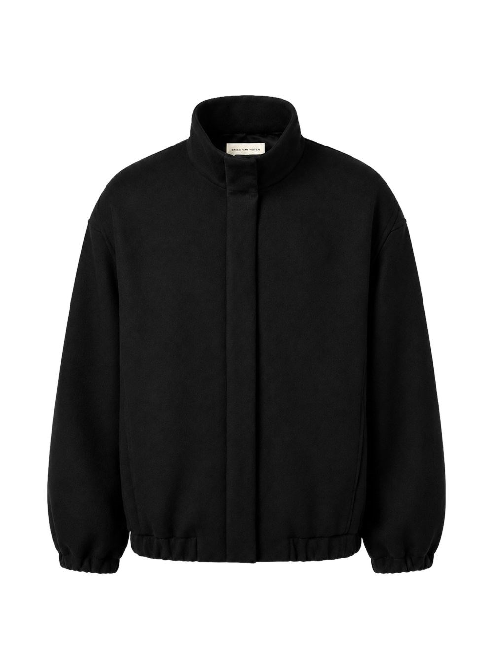 Dries Van Noten Voles Wool Blend Bomber Jacket