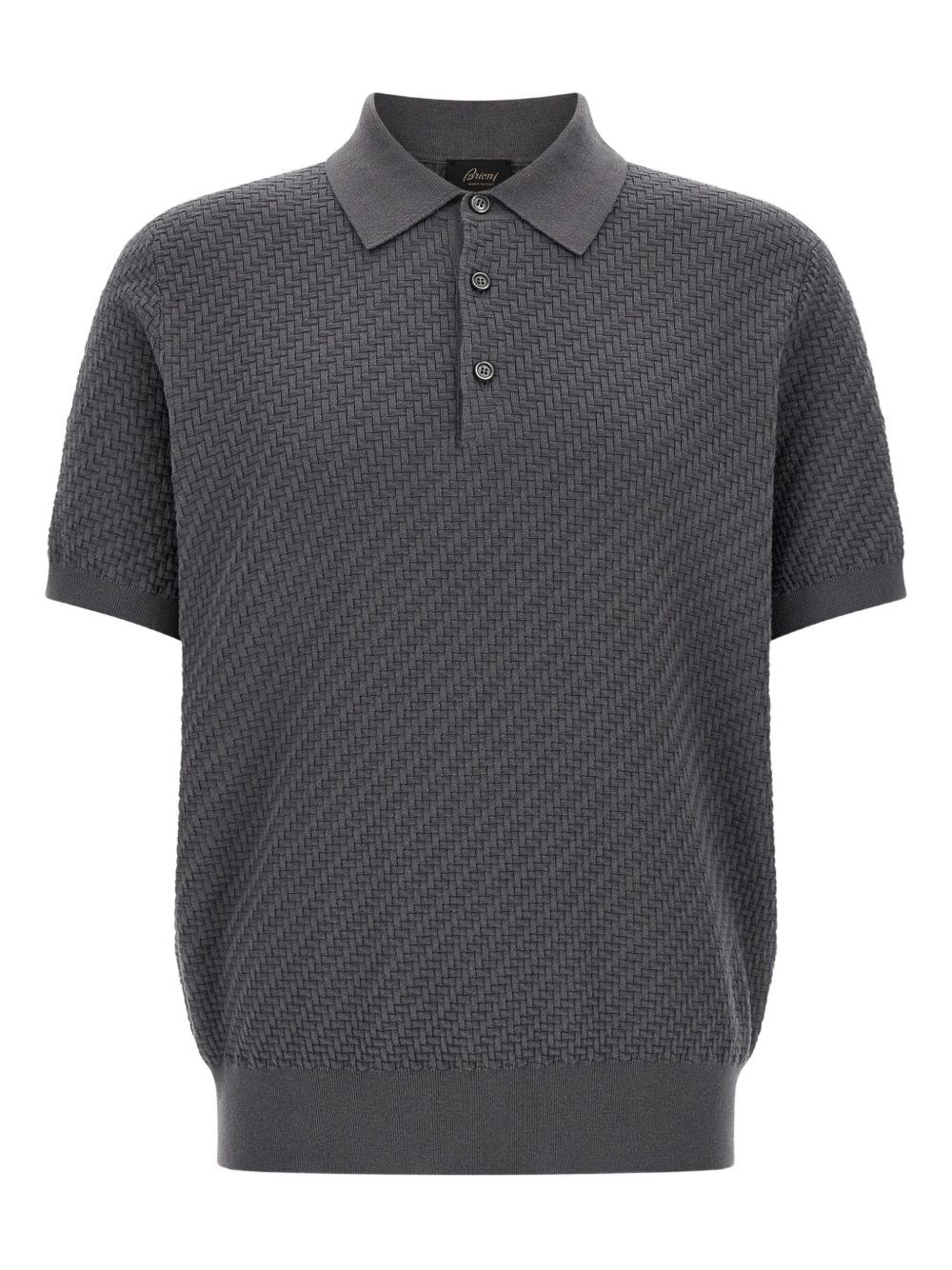 BRIONI Cashmere And Cotton Polo Shirt