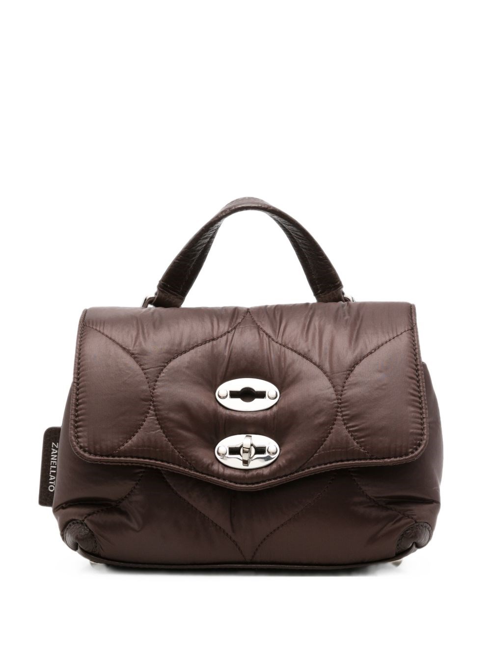 Zanellato Postina Lunaria Baby Leather Handbag