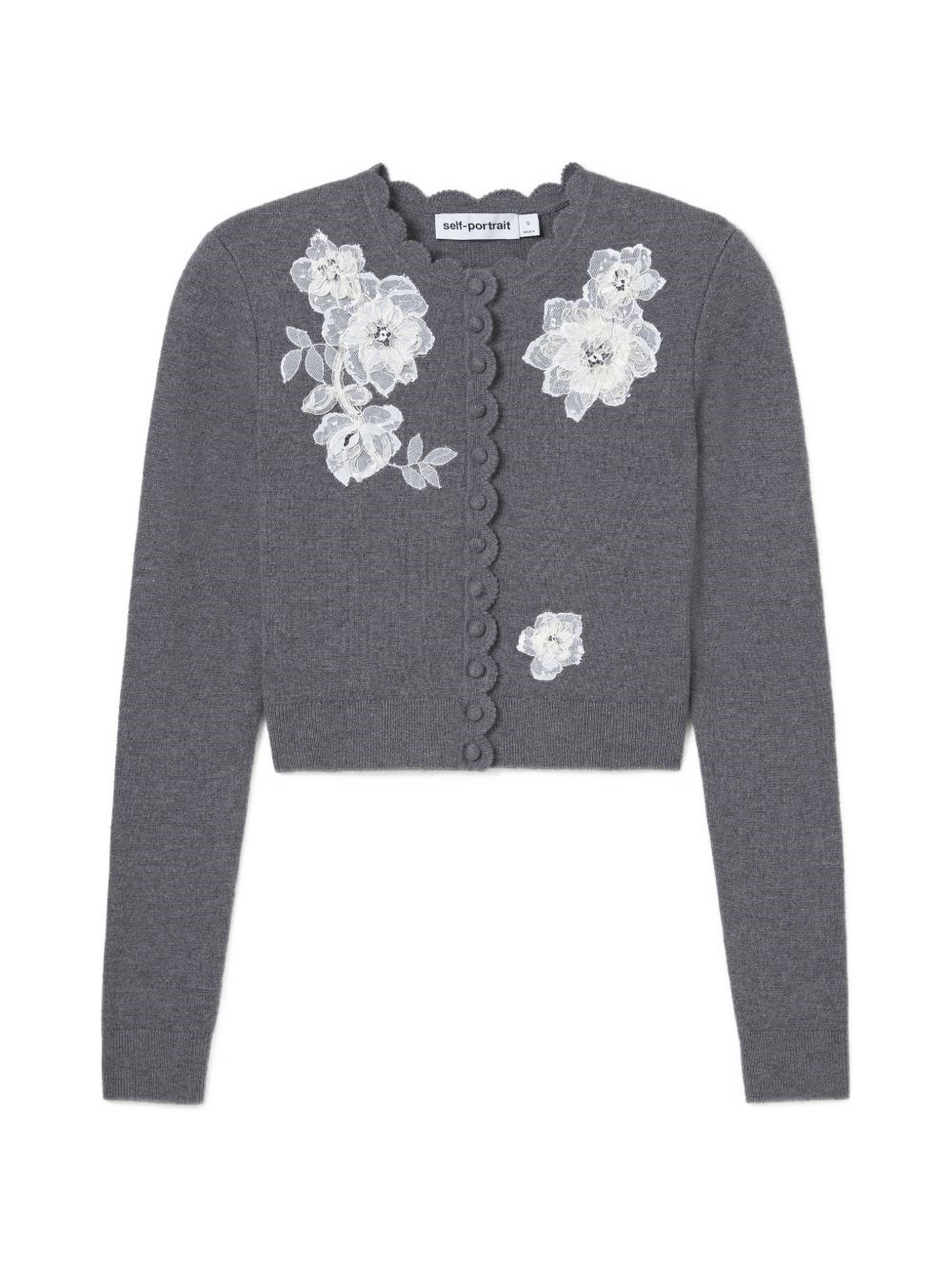 SELF PORTRAIT Lace Cardigan