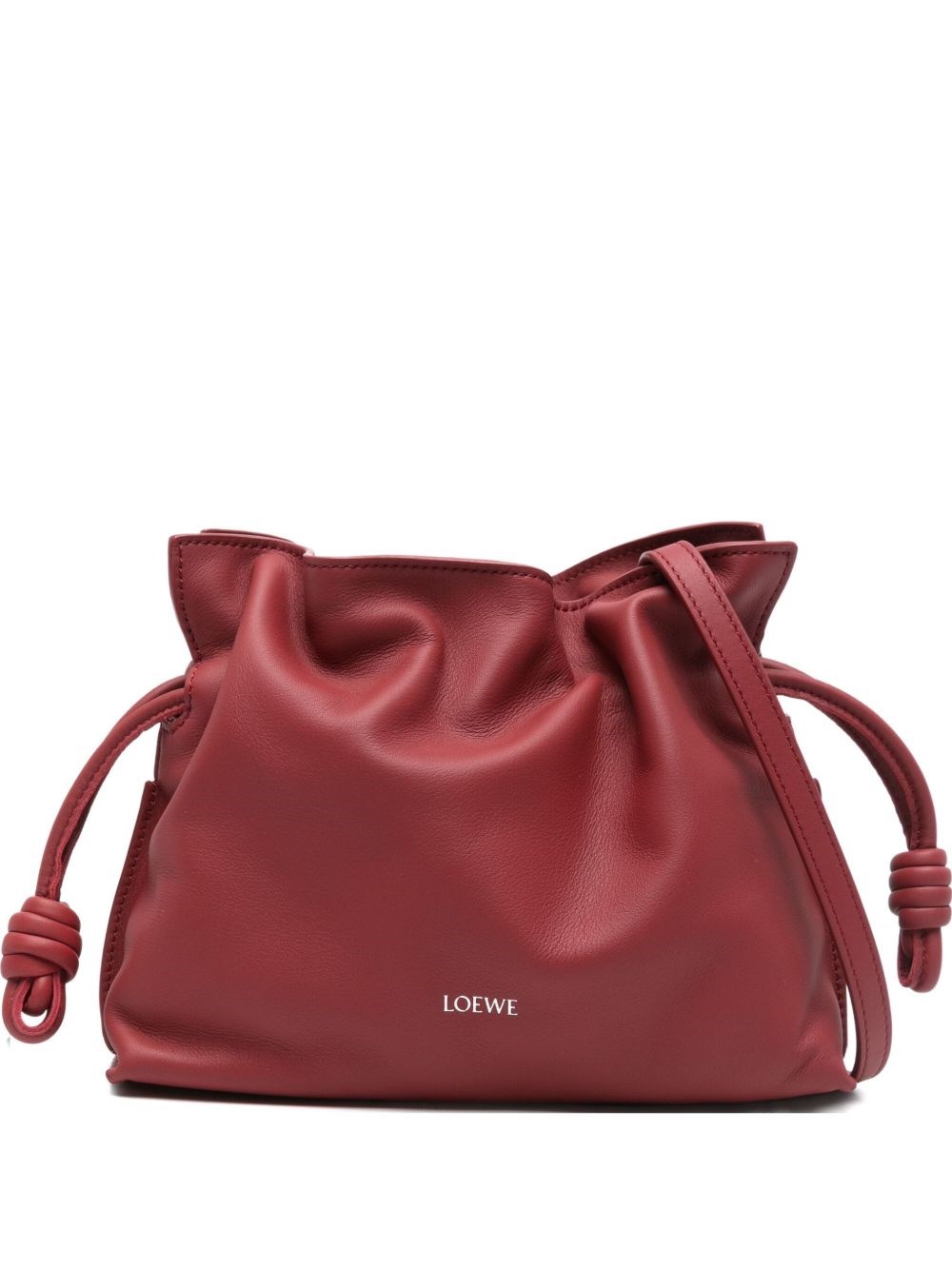 Loewe Flamenco Mini Leather Clutch